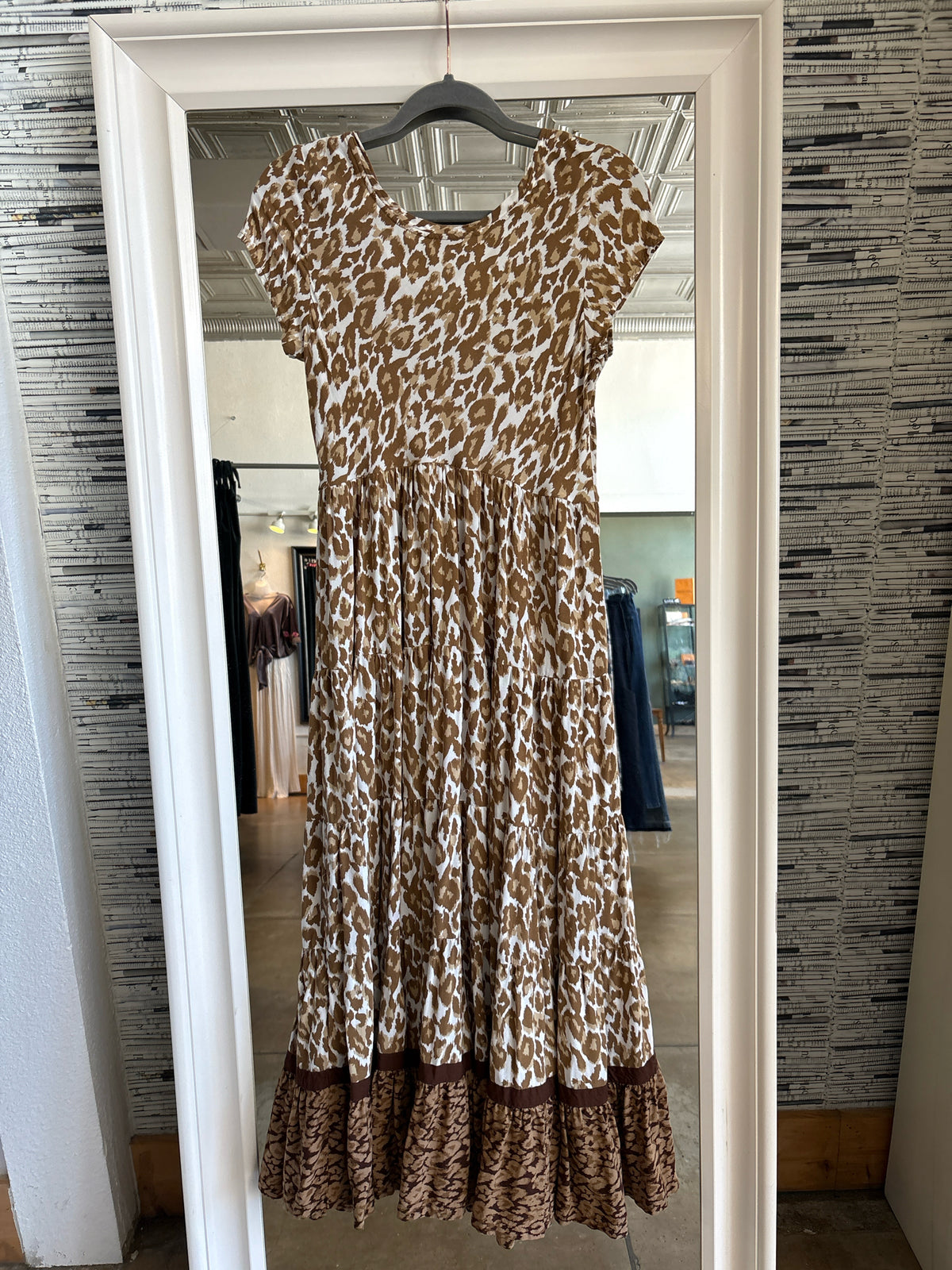 Soft Surroundings Size XS Leopard Dress