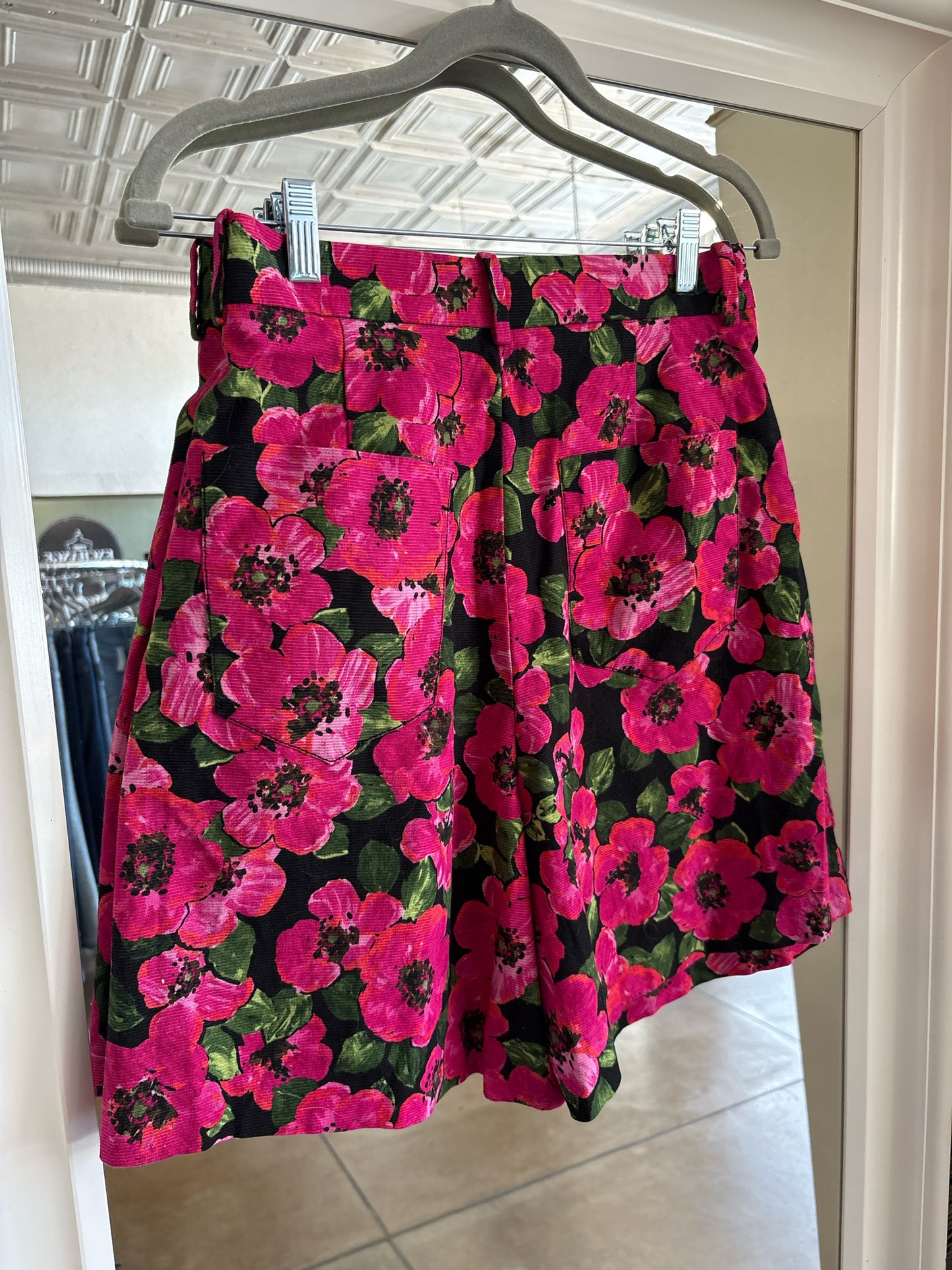 ZARA Size S pink + multi Shorts
