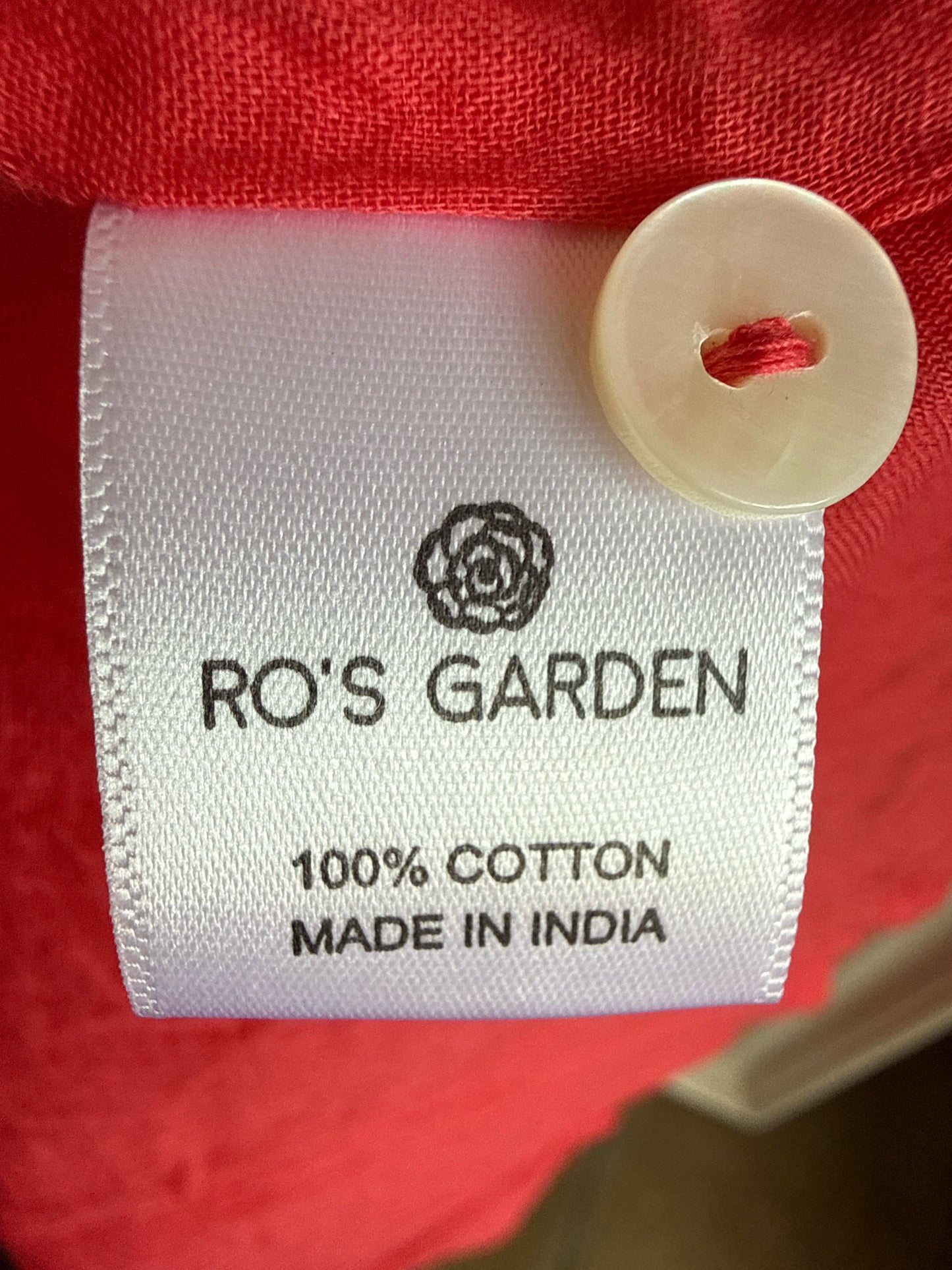 Ro's Garden Size XS Red Dress