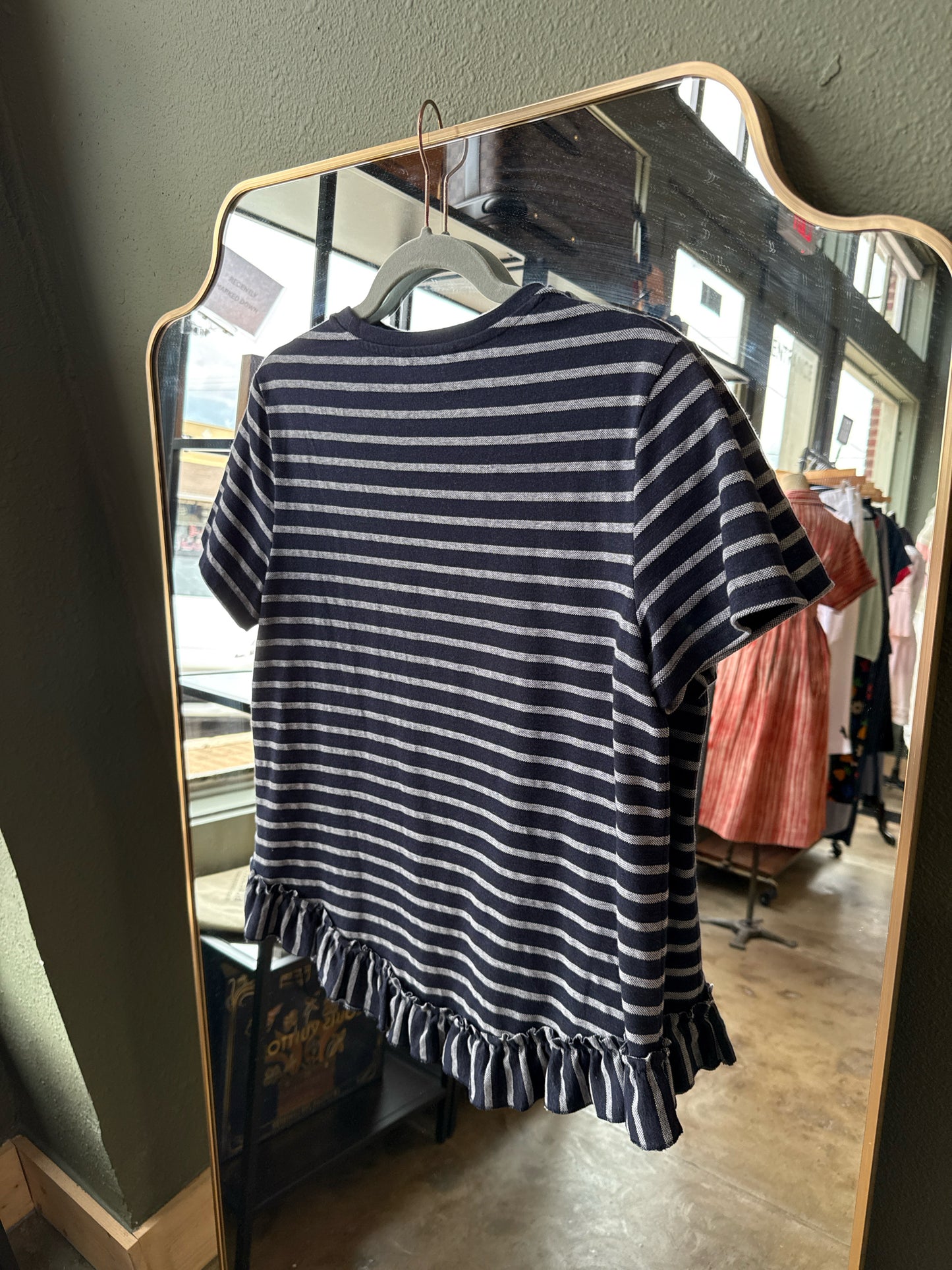 Banana Republic Size M Navy Top