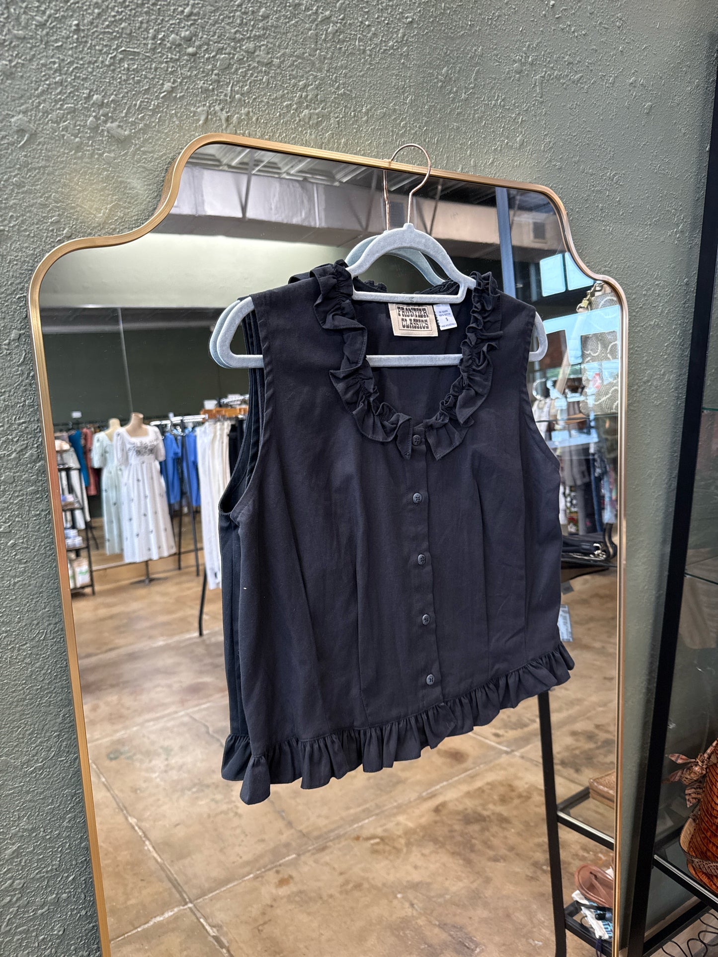 Frontier Classics Size S Black Top