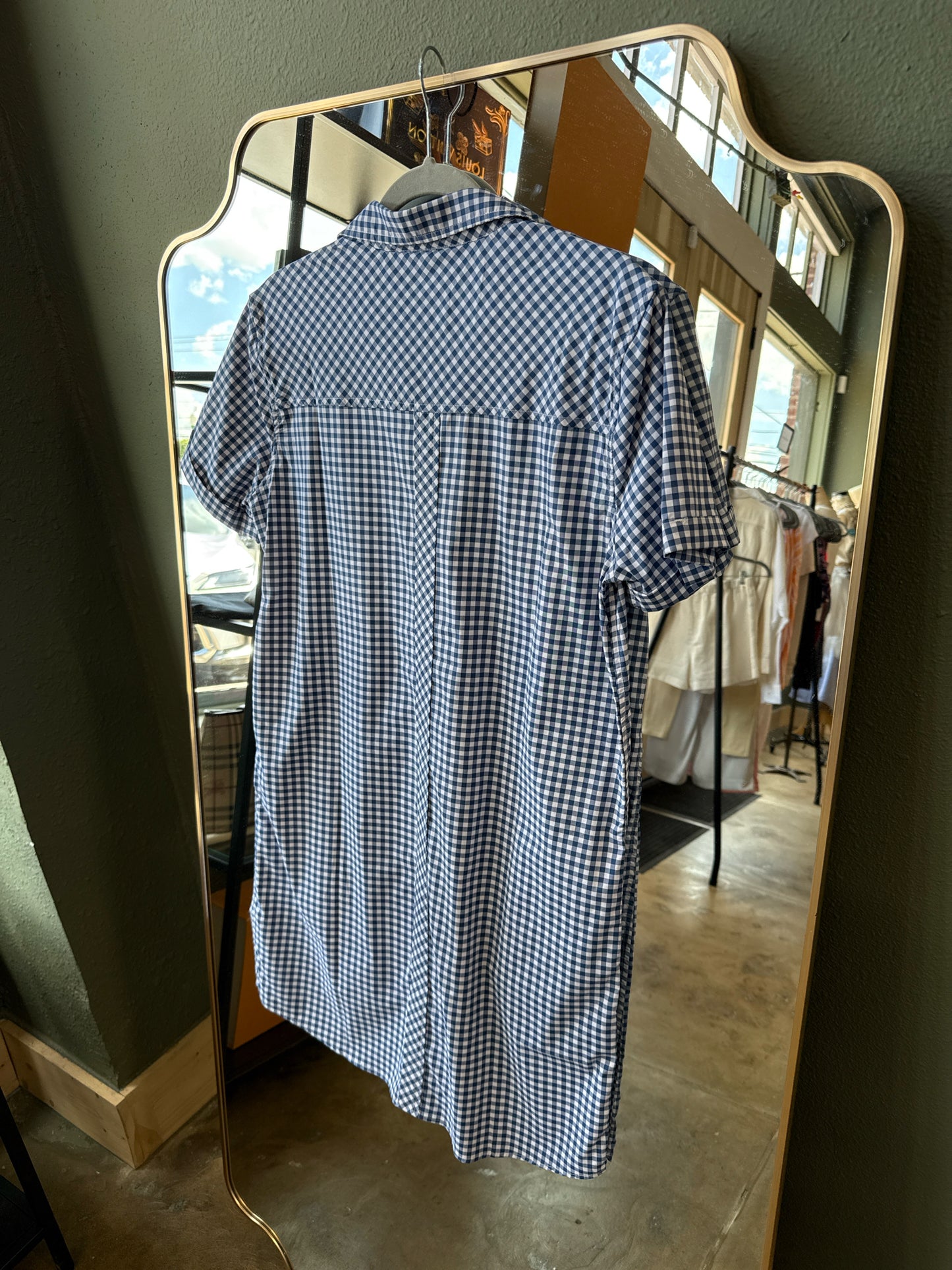Southern Tide Size M Blue/White Dress