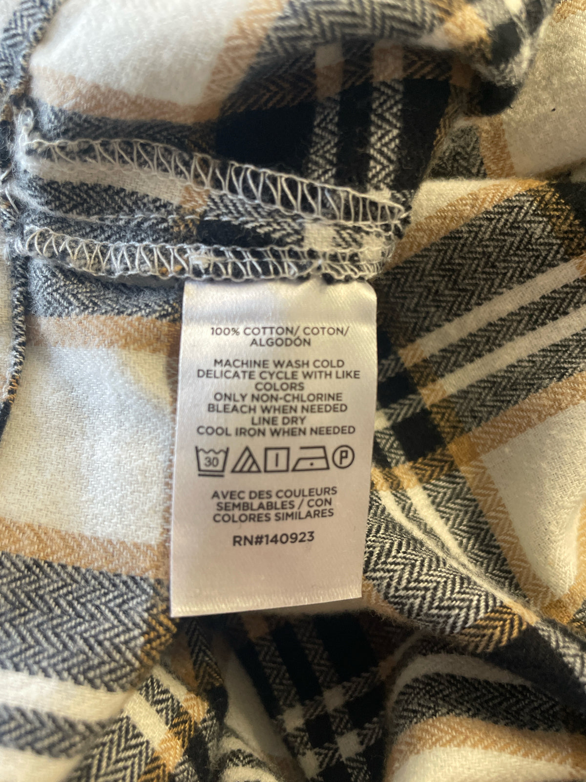 LOFT Size MP plaid Dress
