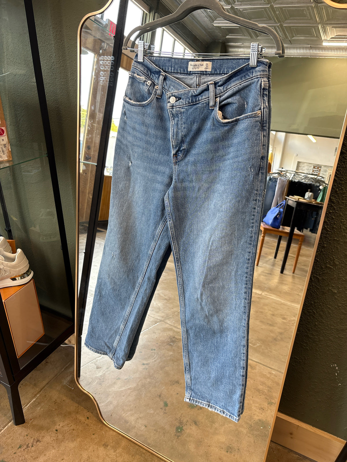 Abercrombie & Fitch Size 29/8 Denim Blue Jeans