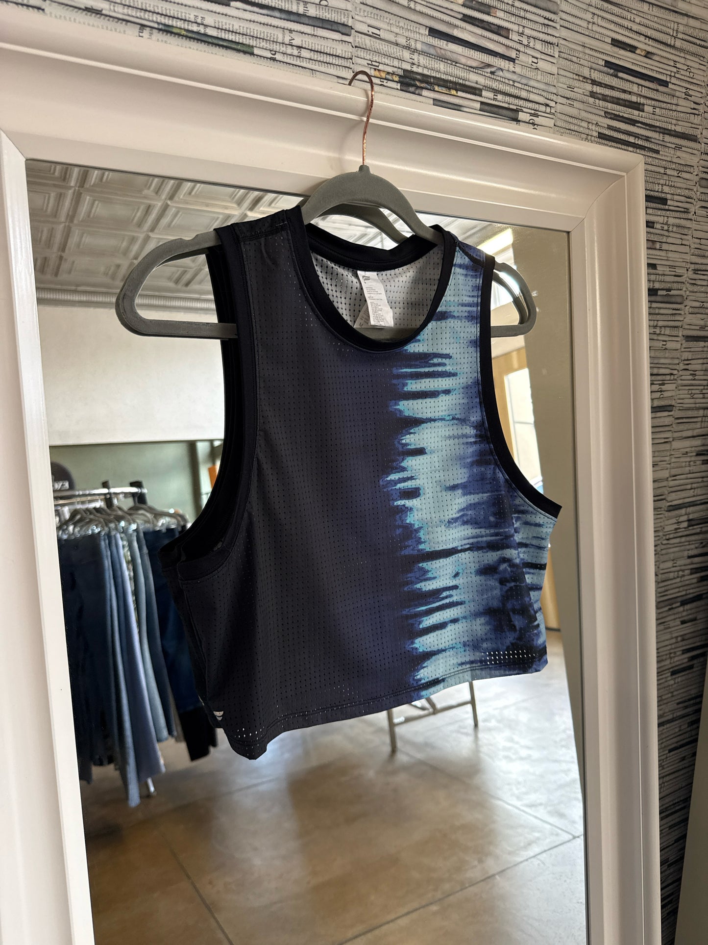 Fabletics Size M Blue Tanks