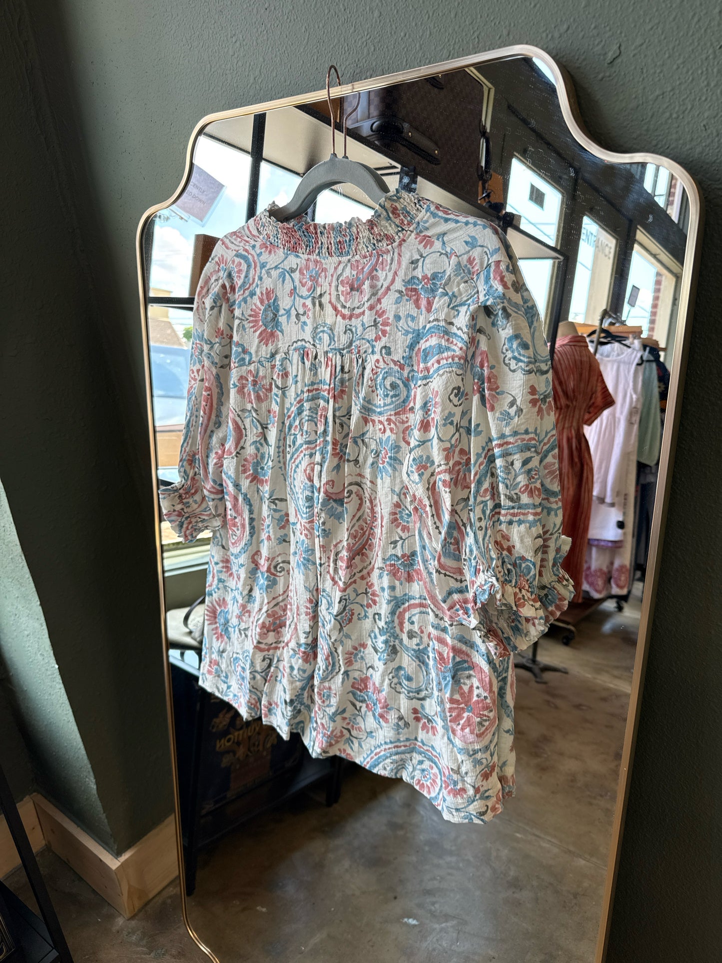 Umgee Size M Pink/Blue Top