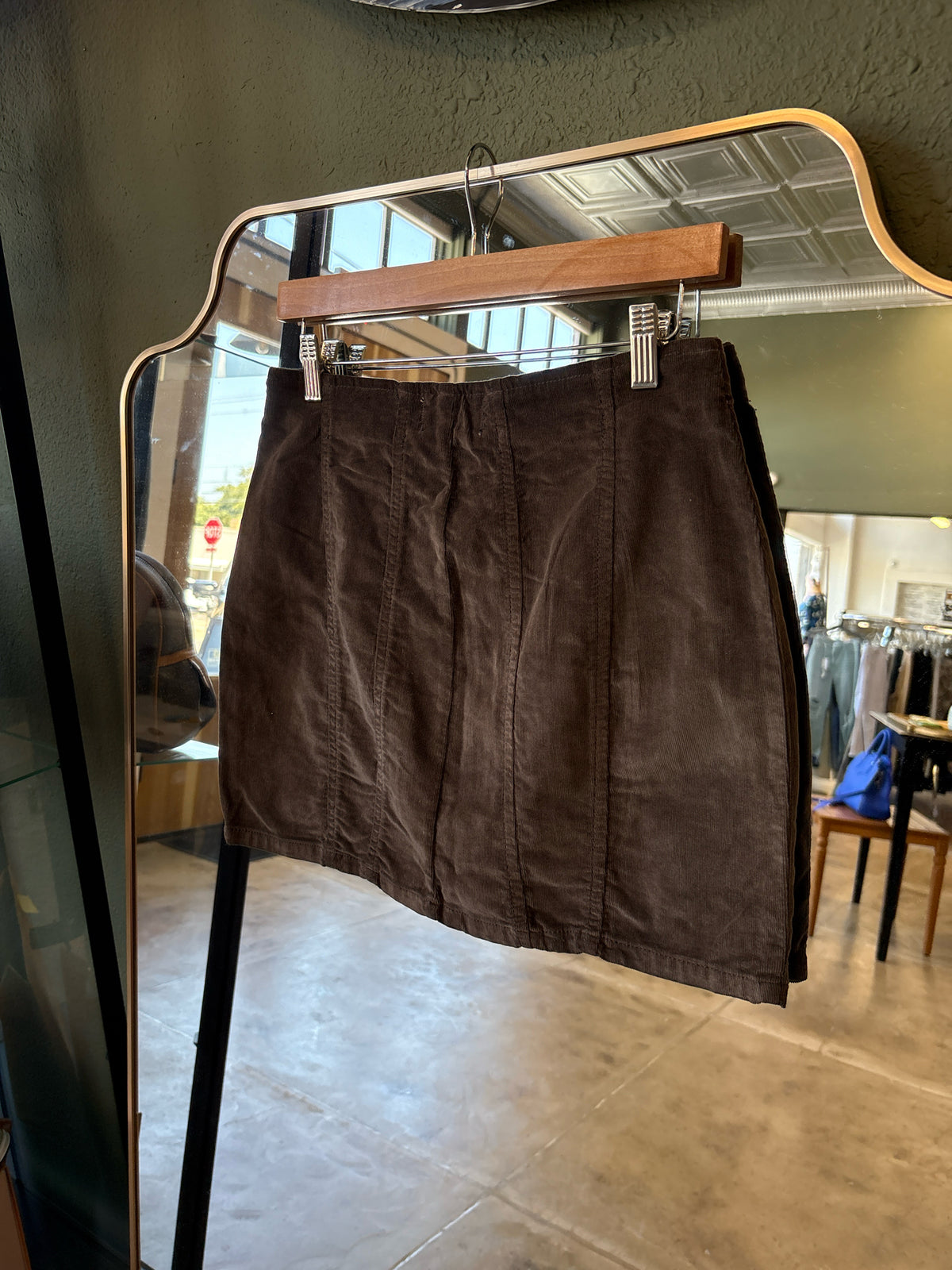free people Size 6 Brown Skirt