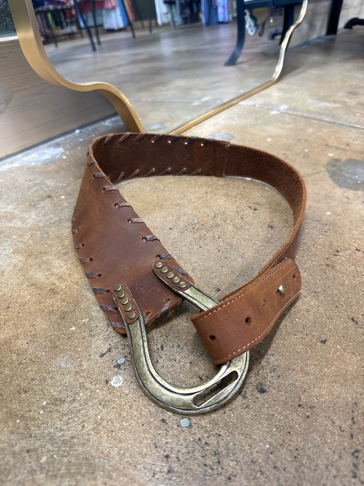 LeatherRock Brown Belt