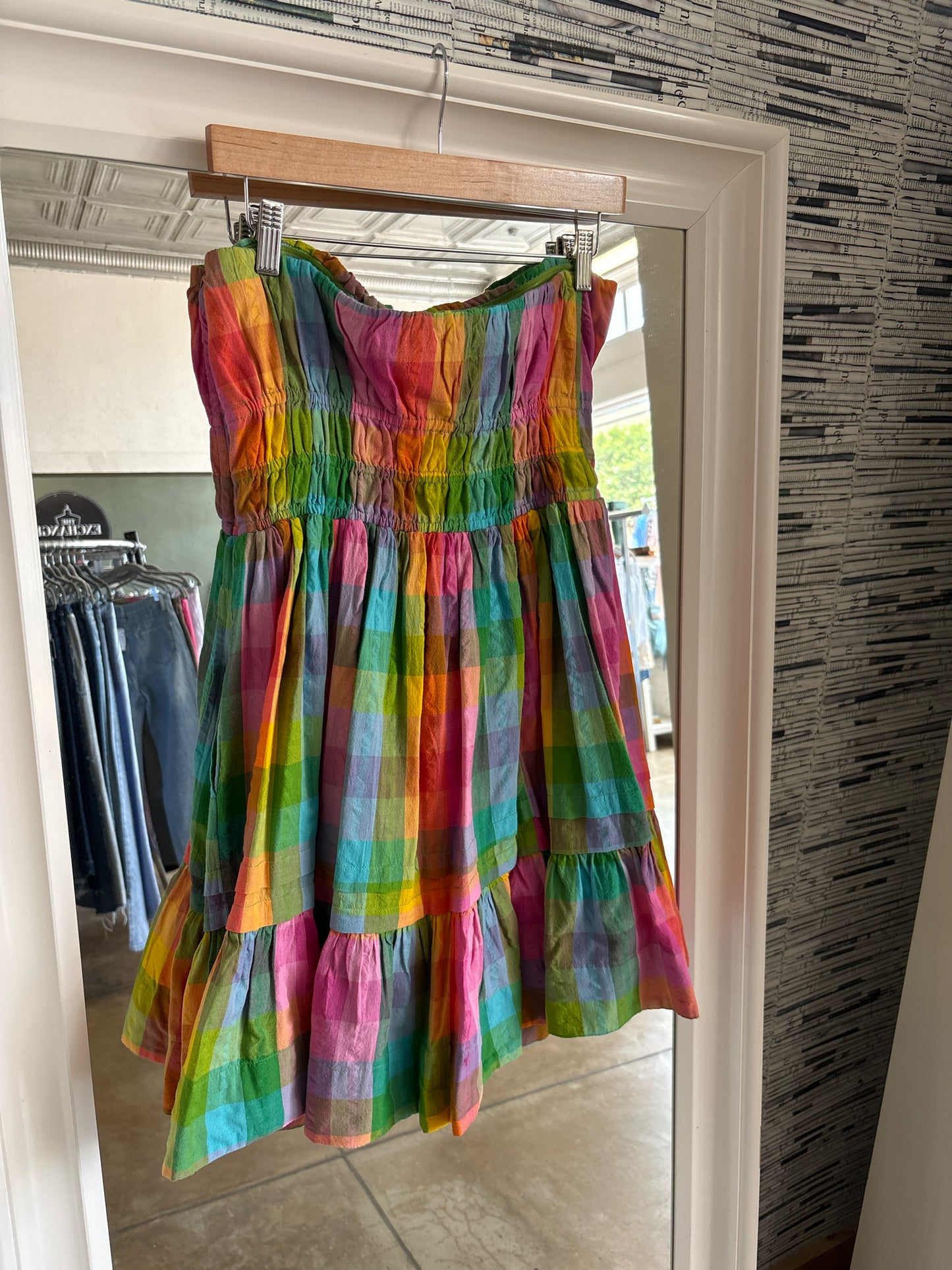 Anthropologie Size M rainbow Dress