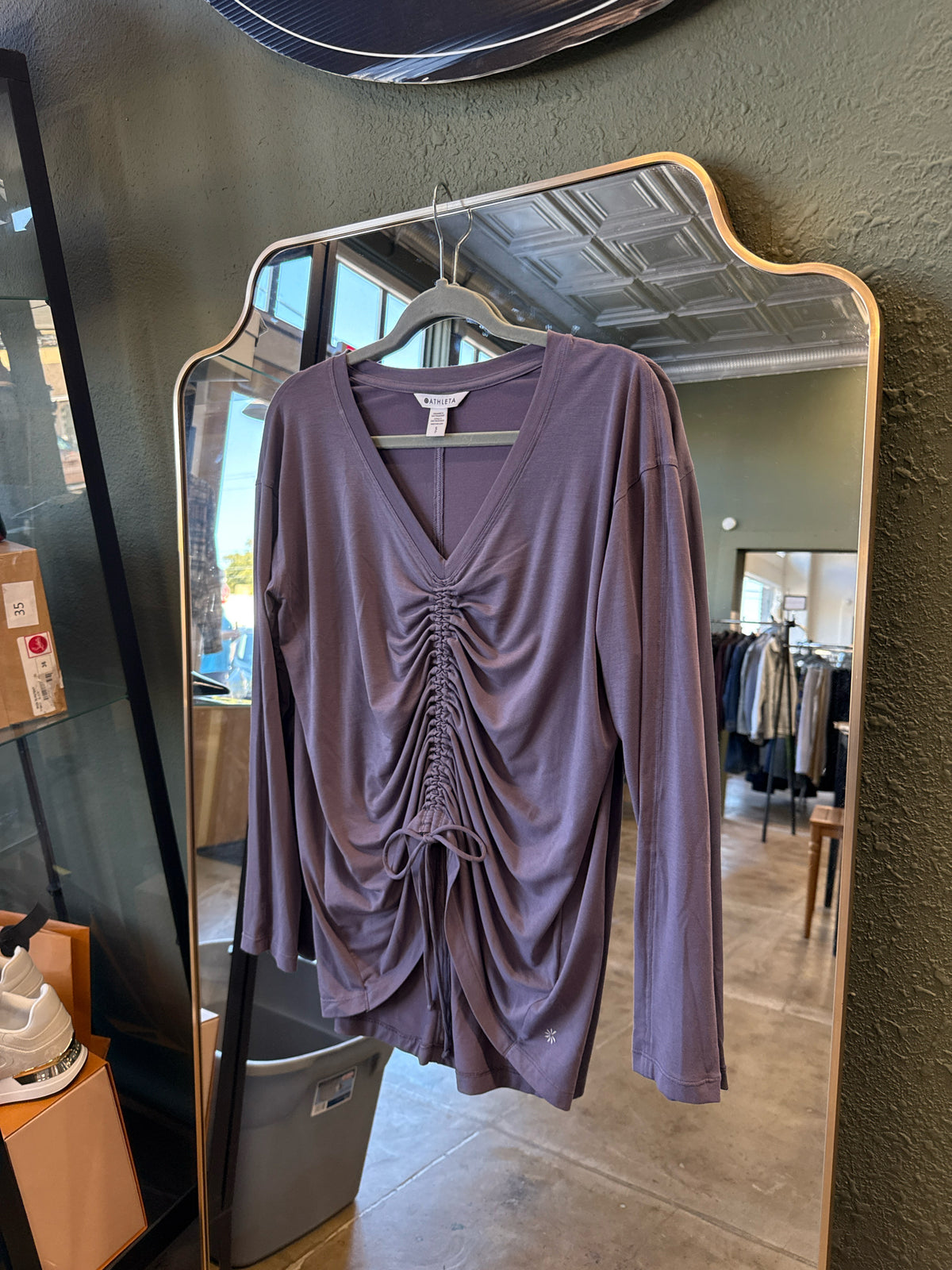 ATHLETA Size S Purple Top