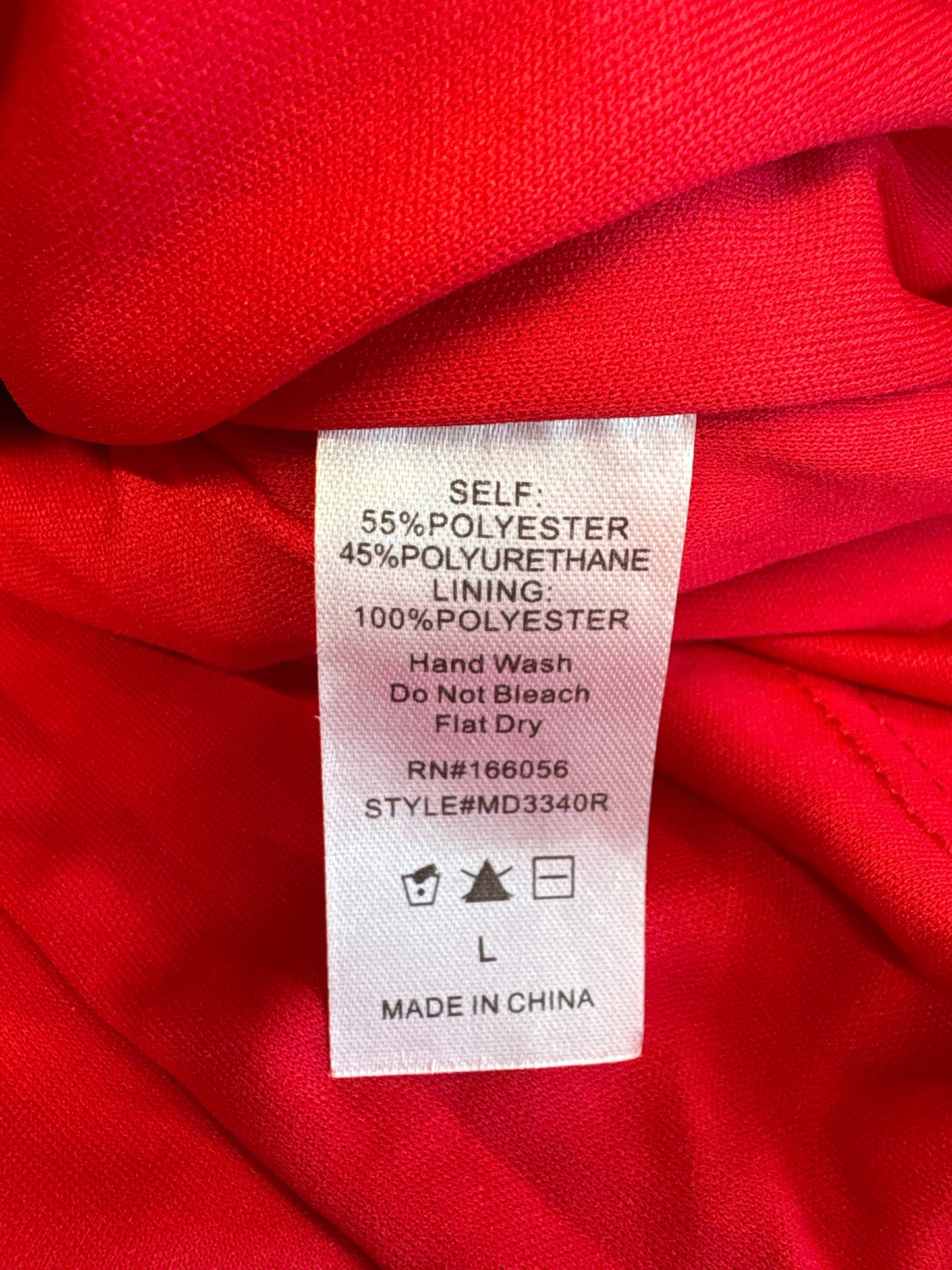 Raisonnel Size L Red Dress