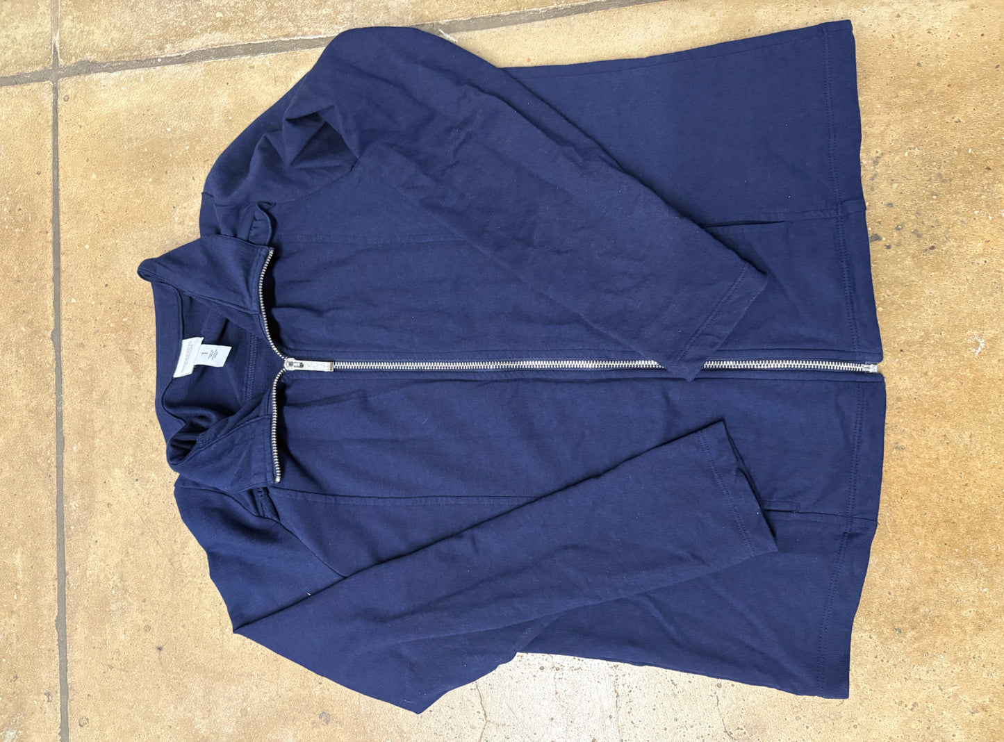 CHICO'S Size 1 Blue Top & Pant Set