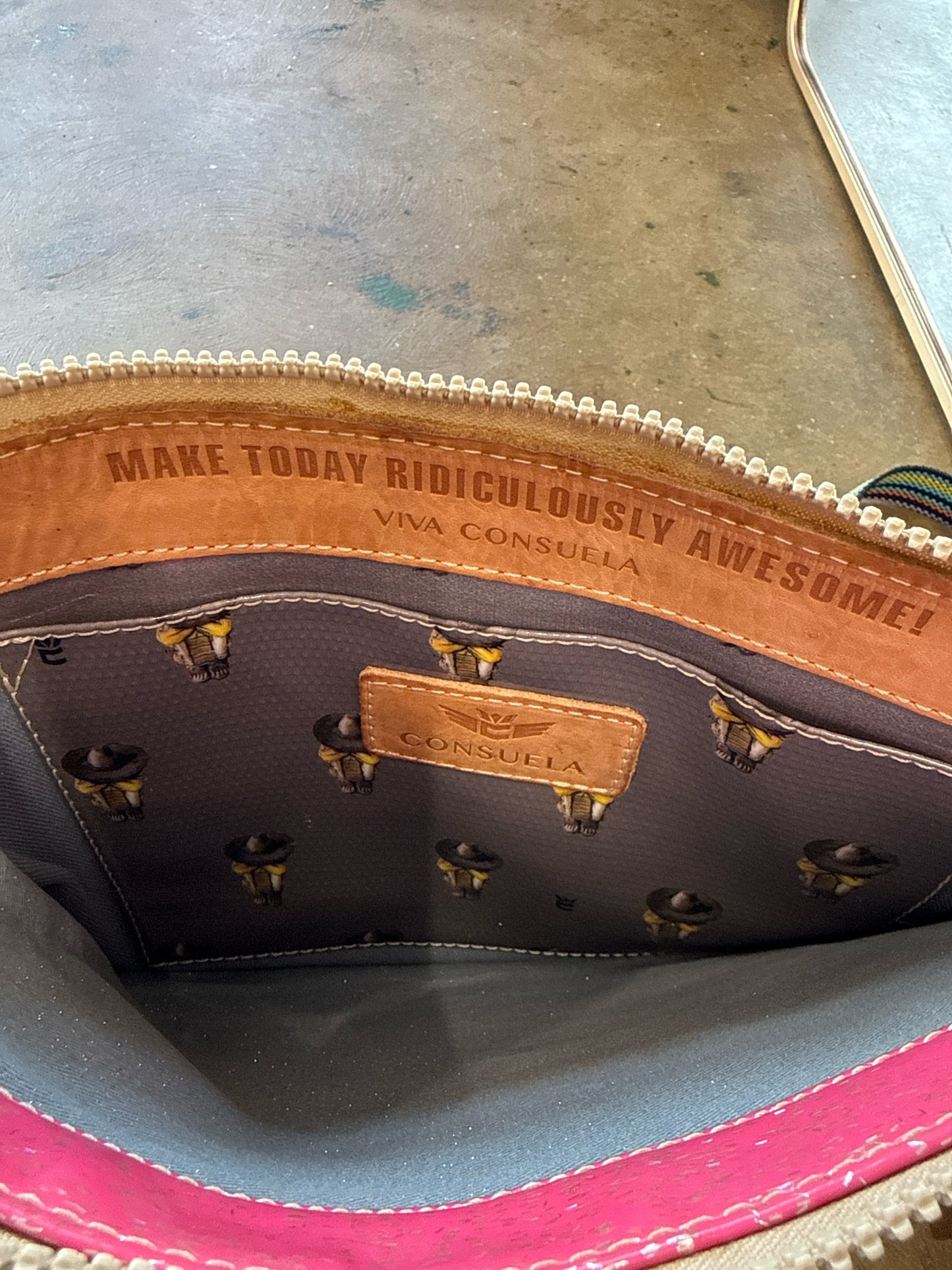 Consuela Blue/Purple Bag