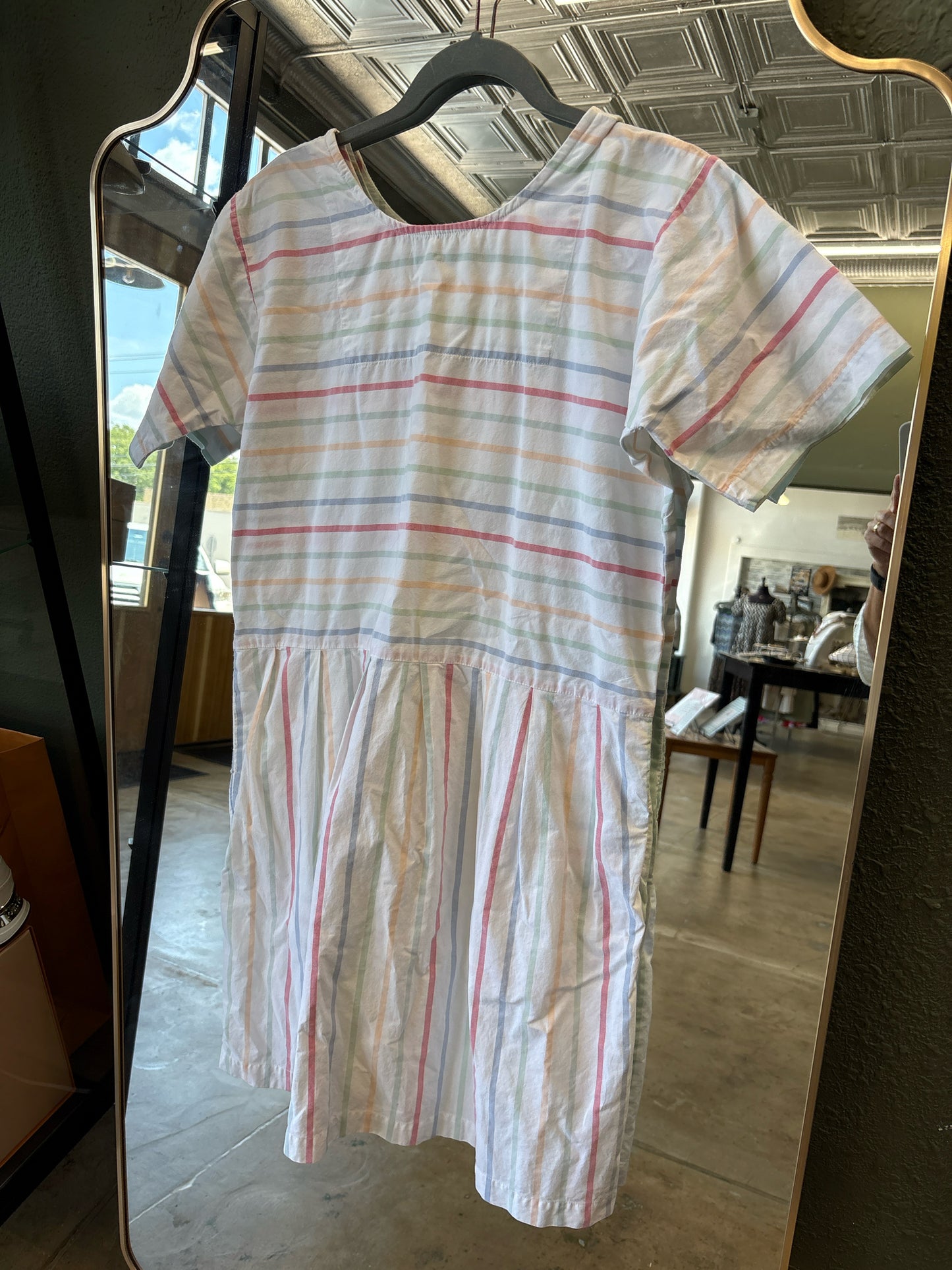 LAKE Size M white multi Dress