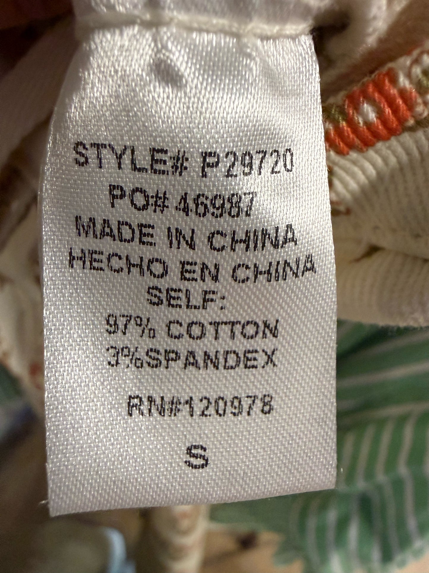 entro Size S Cream Pants