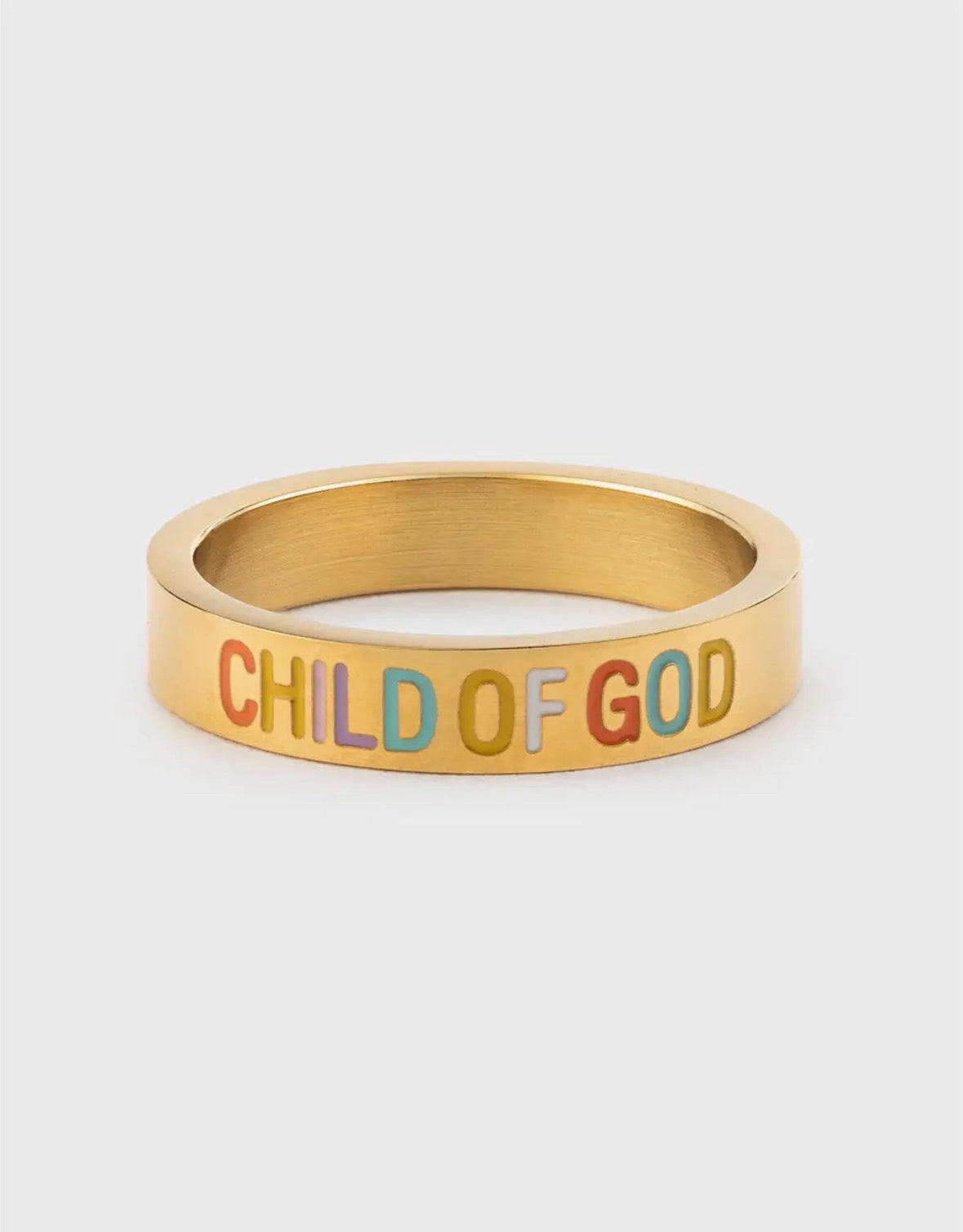 Elevated Faith Gold Ring 6