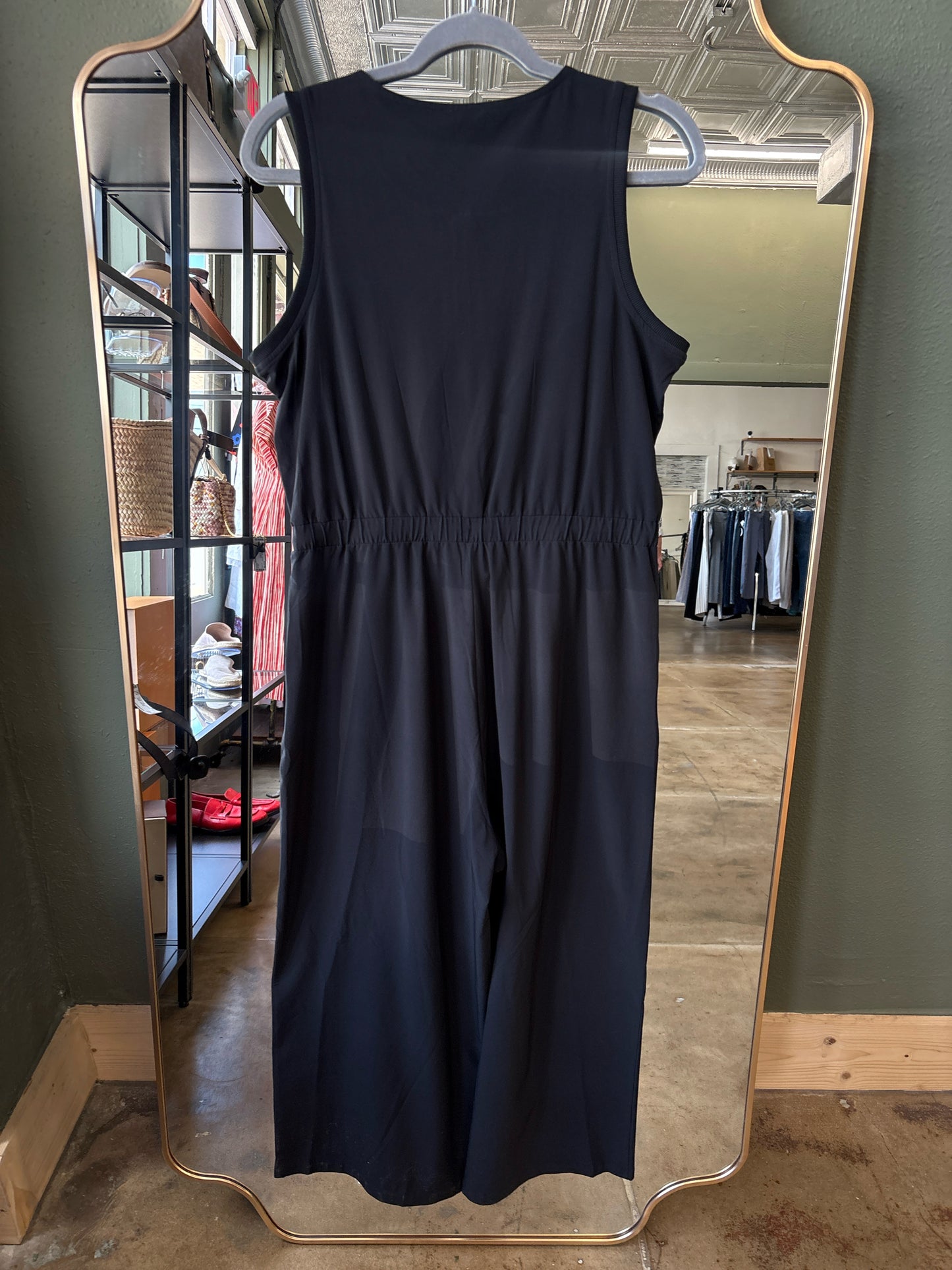 TALBOTS Size S Black Romper