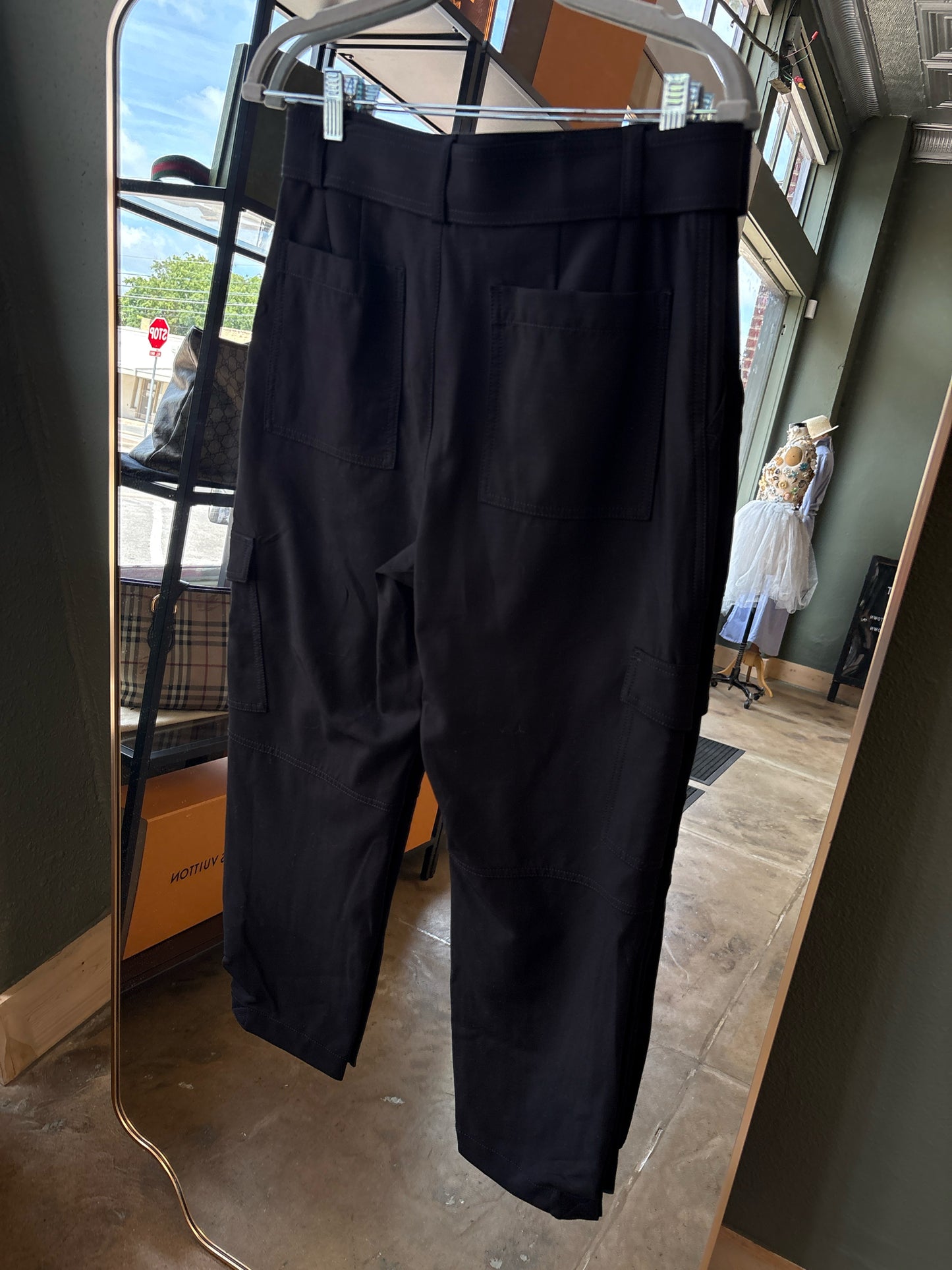 Banana Republic Size 6 Black Pants