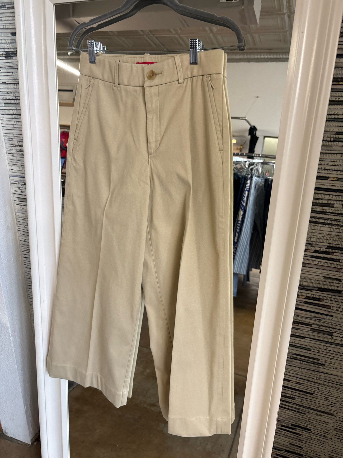 Spanx Size M Khaki Pants