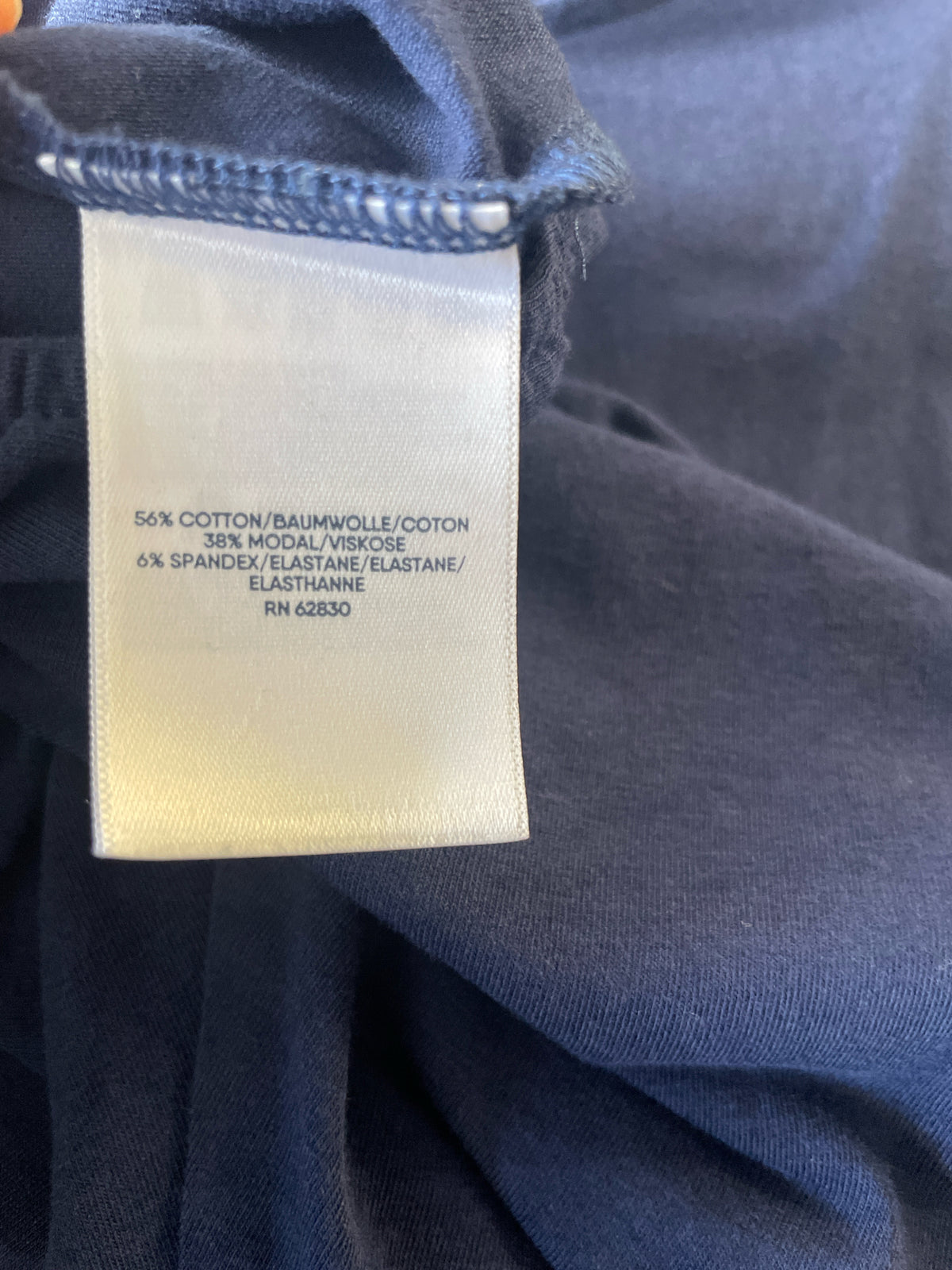 Lands End Size S Navy Top