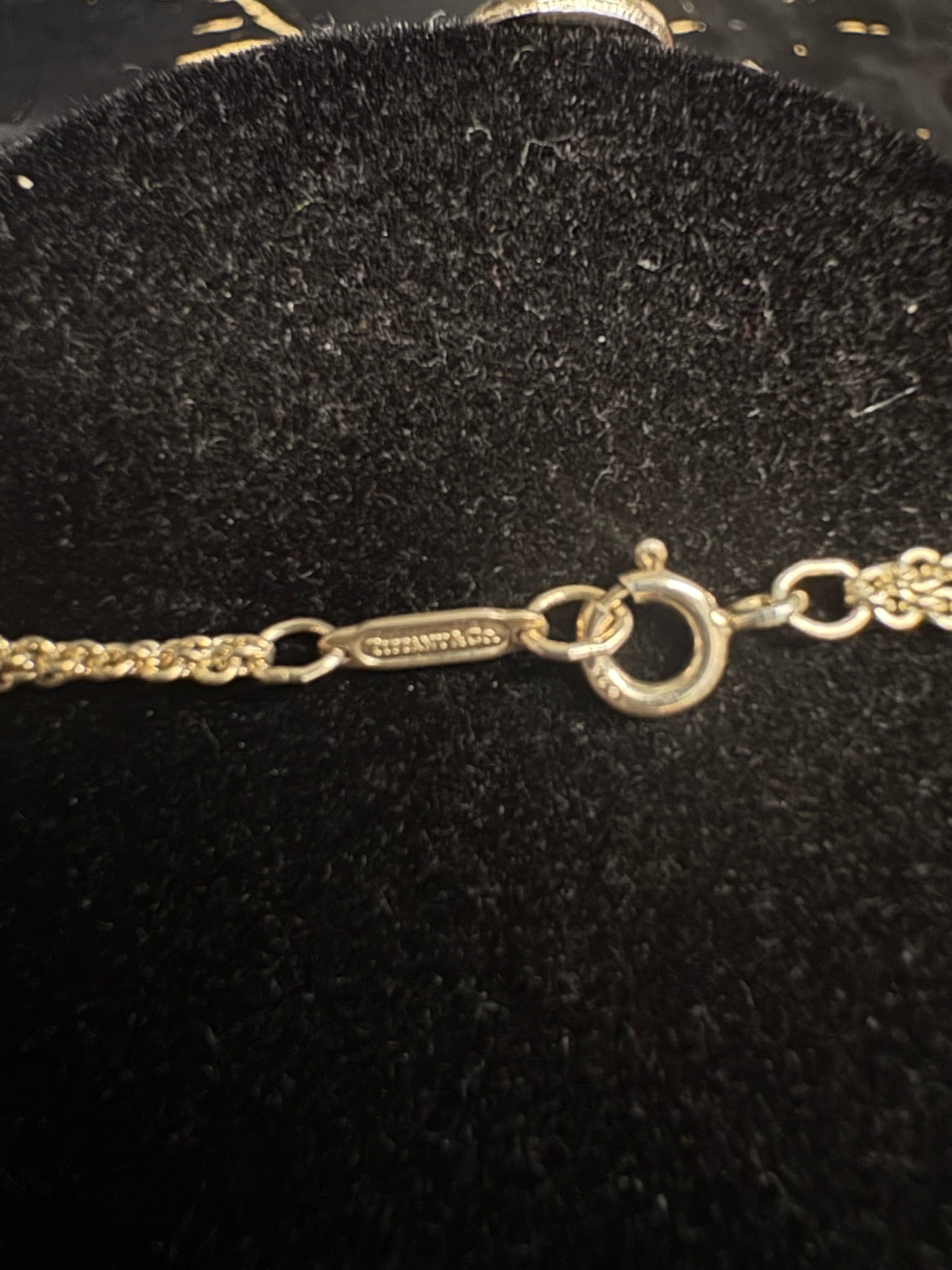 Tiffany & Co. Silver Infinity Necklace