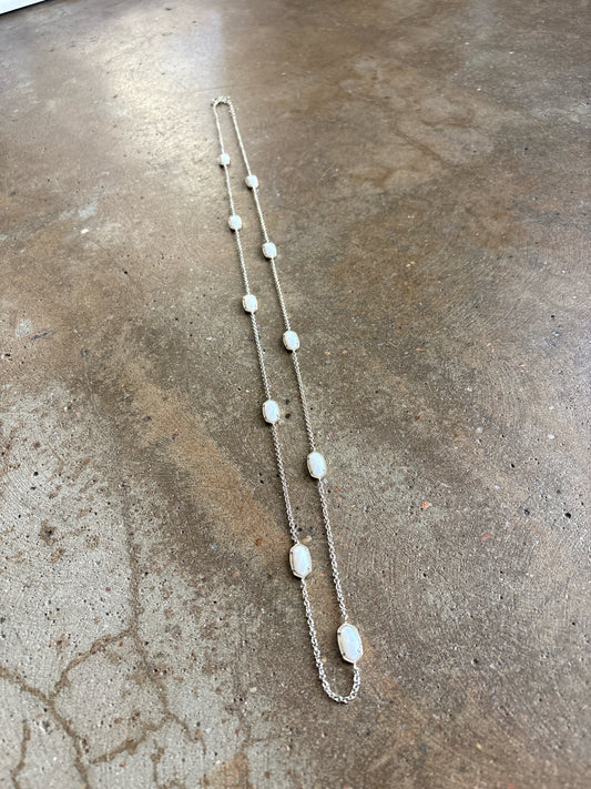 kendra Scott Cream Necklace