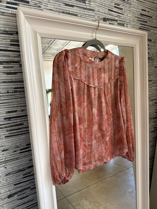 Versona Size XS Coral Top