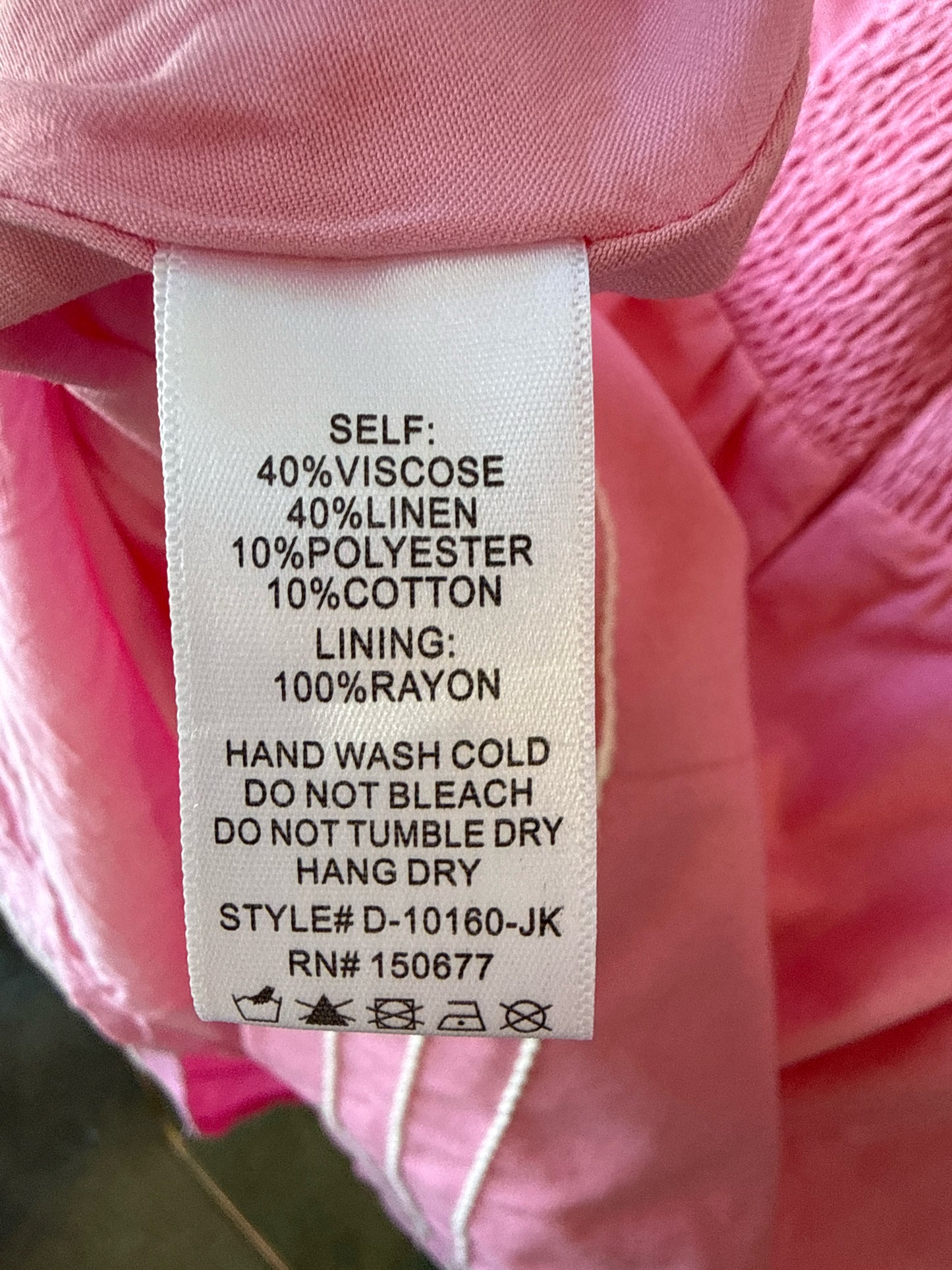 Strut & Bolt Size M Pink Dress