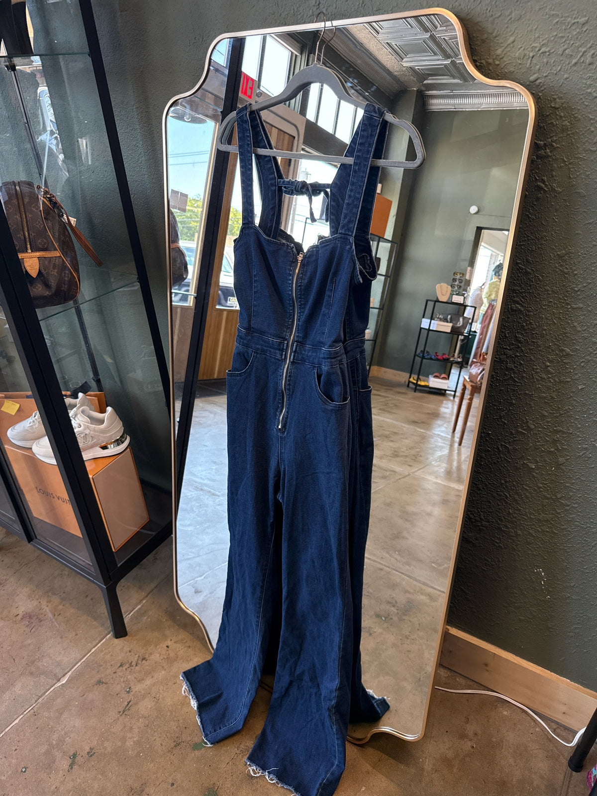We The Free Size 6 Denim Romper