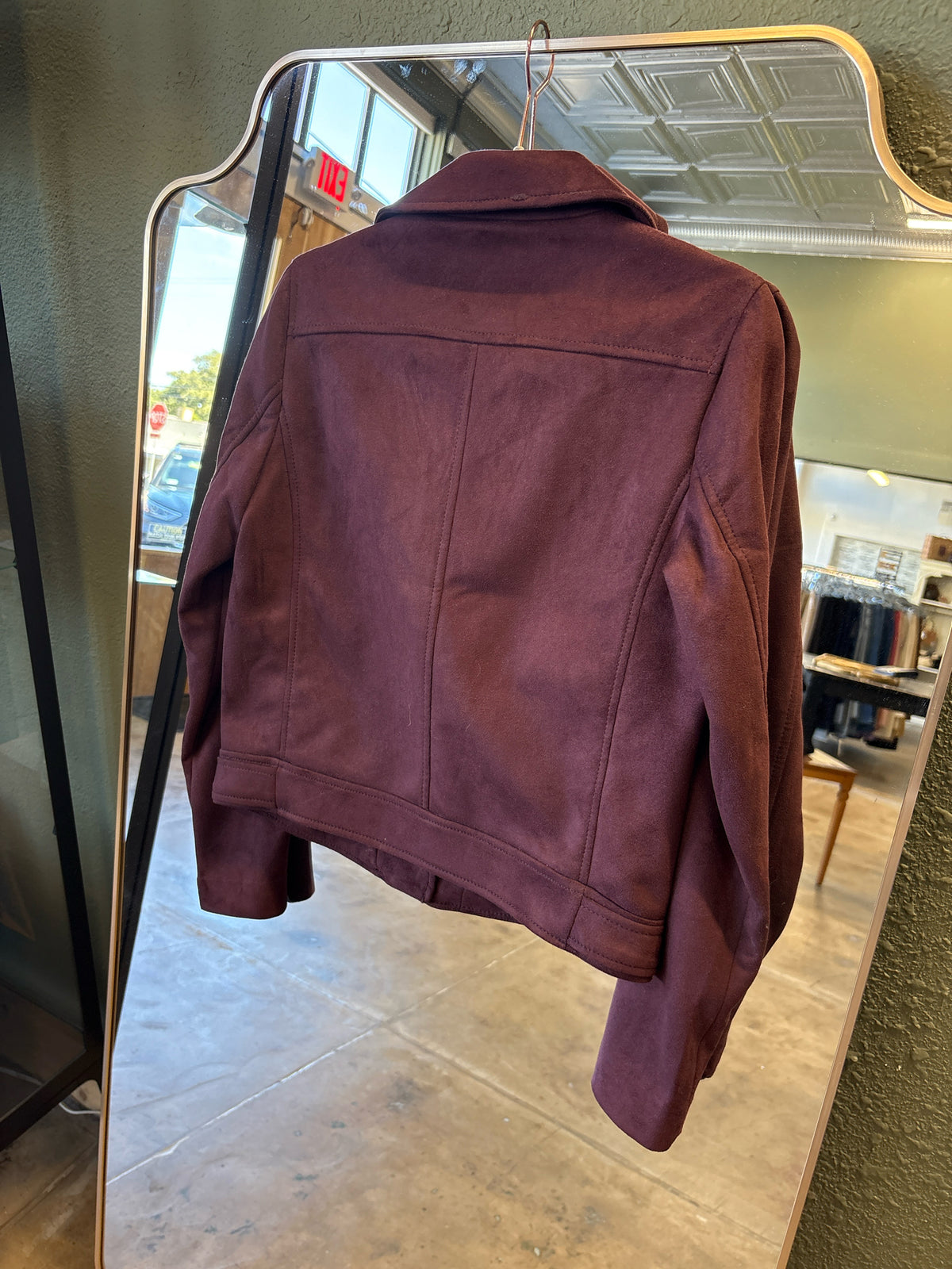 LOFT Size XS dark purple Jacket