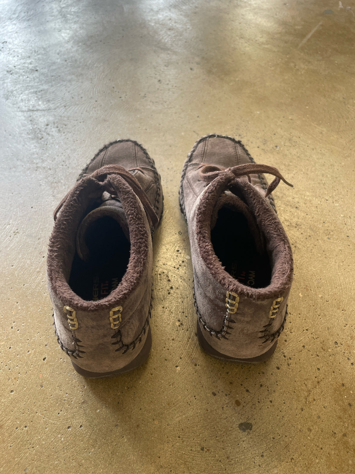 Skechers Shoe Size 6.5 Brown Sneakers