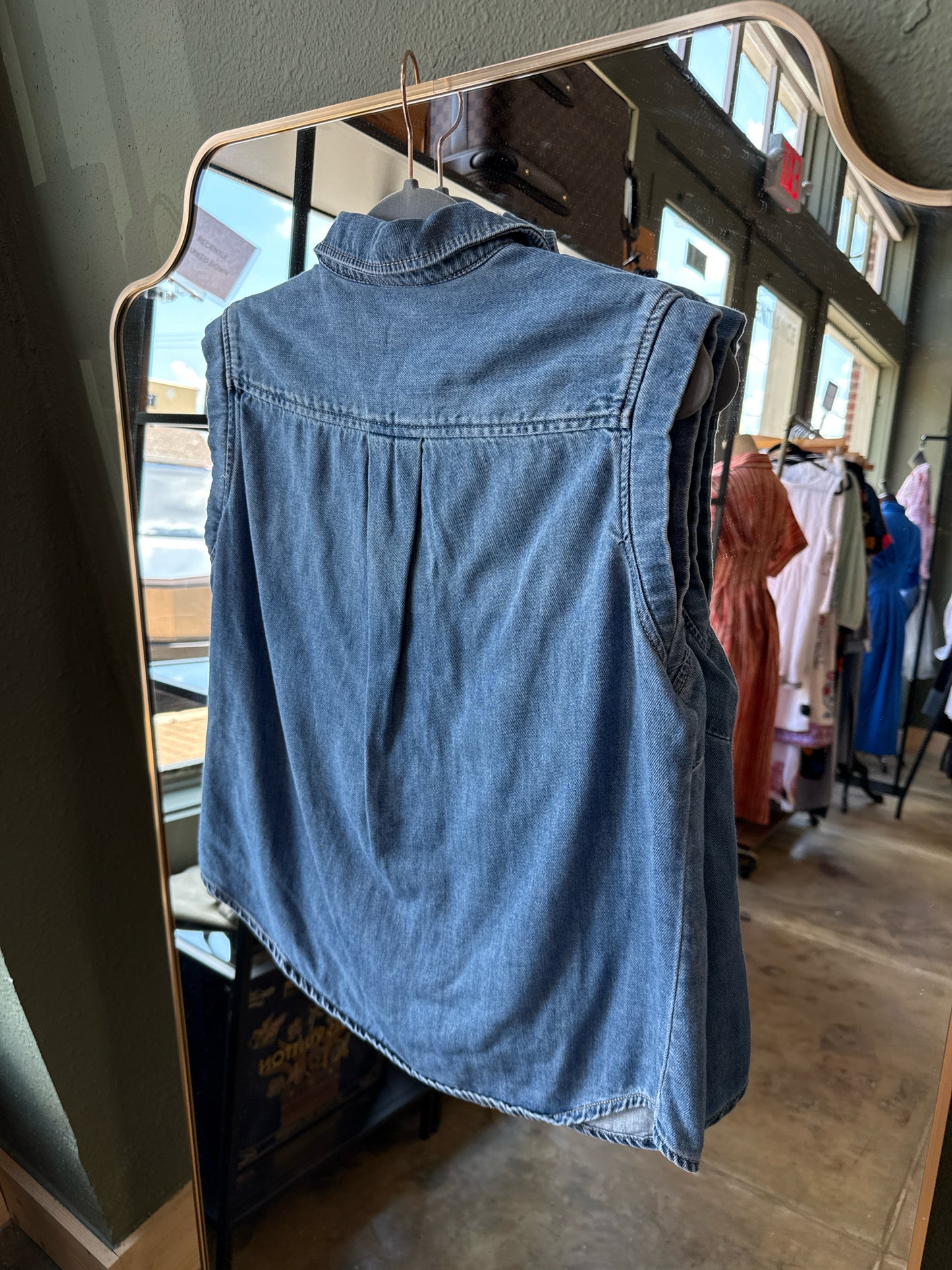Liverpool Size M Denim Top