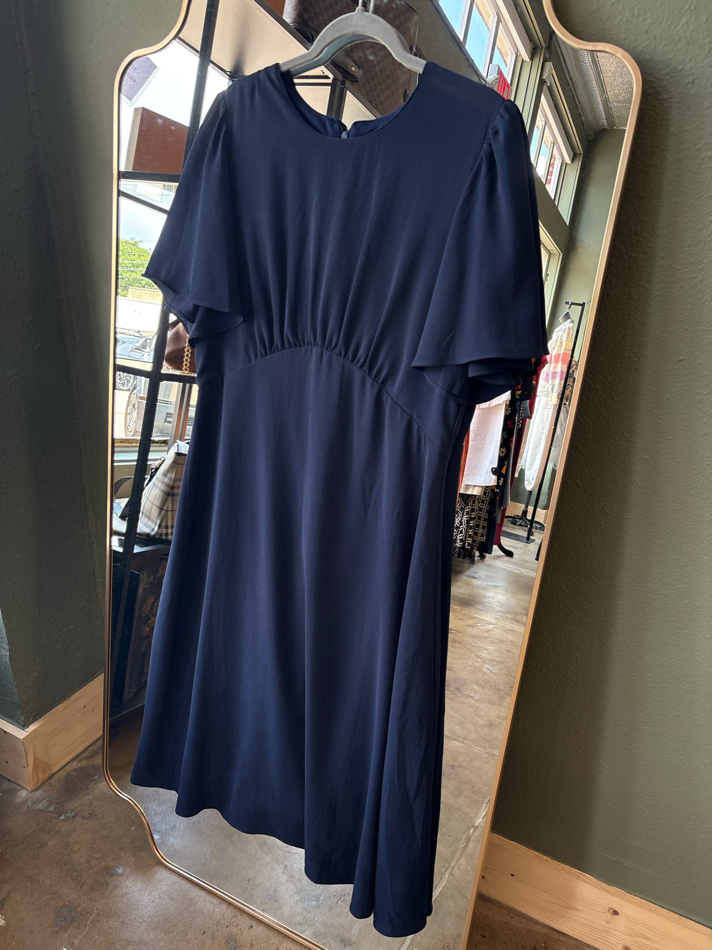 Julia Jordan Size 14 Navy Dress