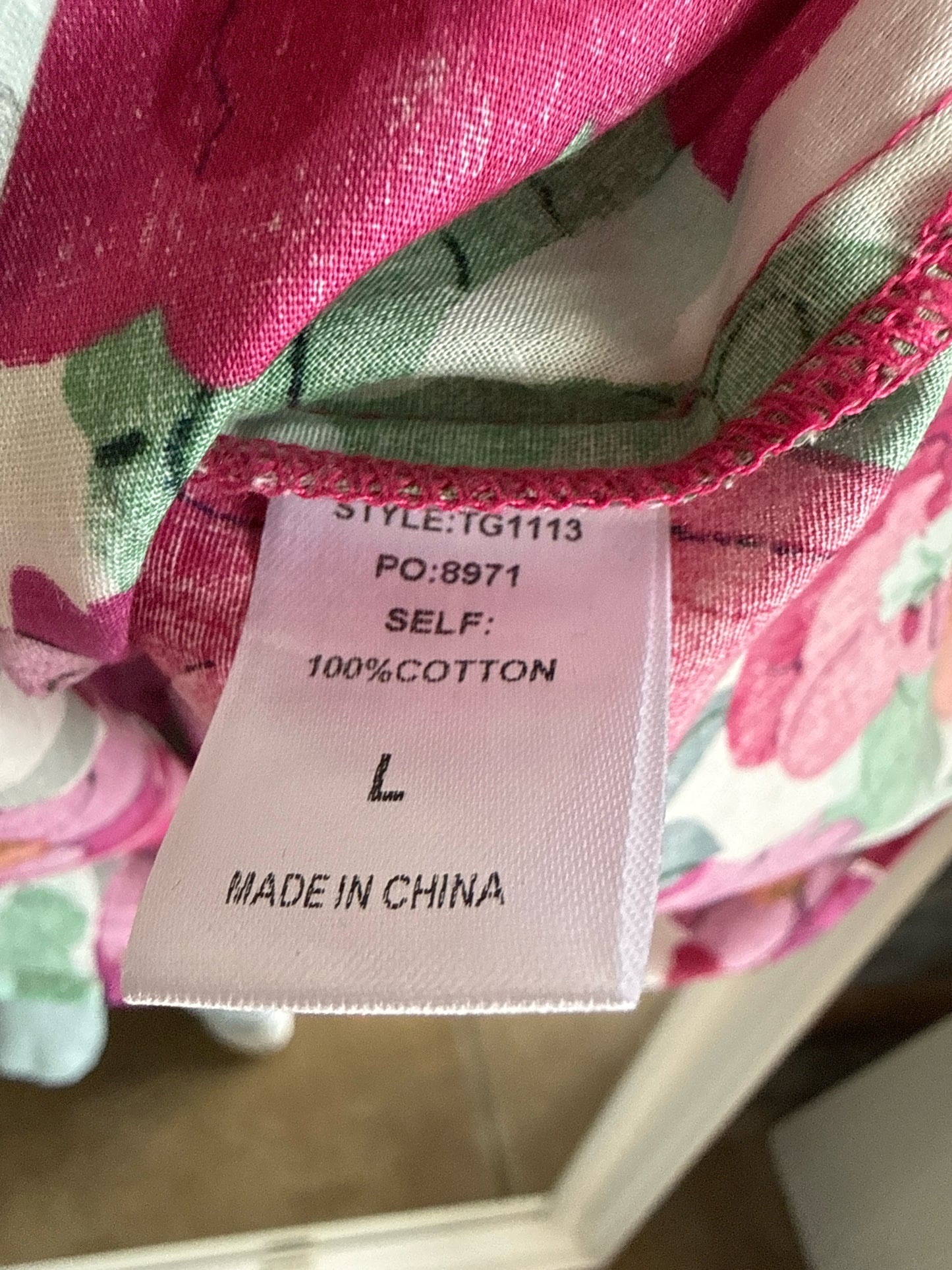 GIGIO Size L Pink/multi Top