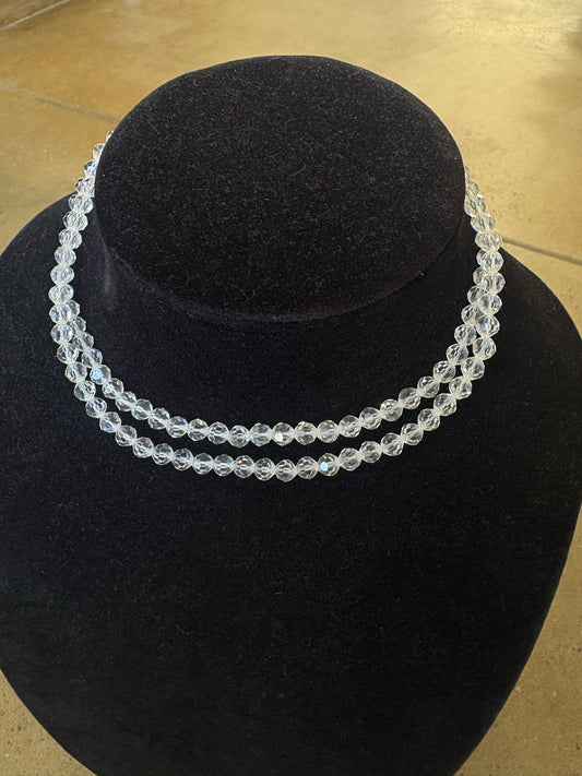 Les Bernard Clear Necklace