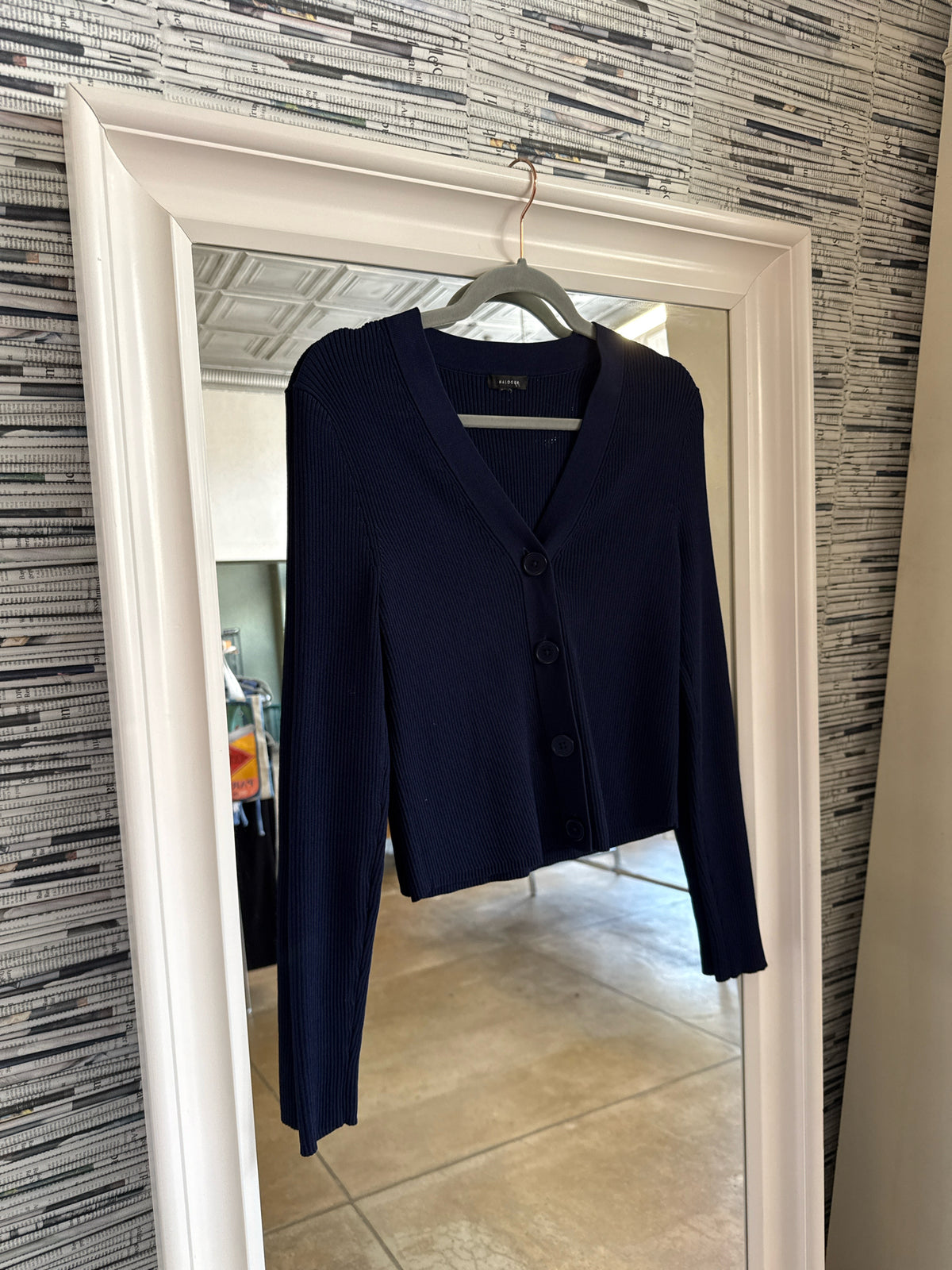 halogen Navy Cardigan