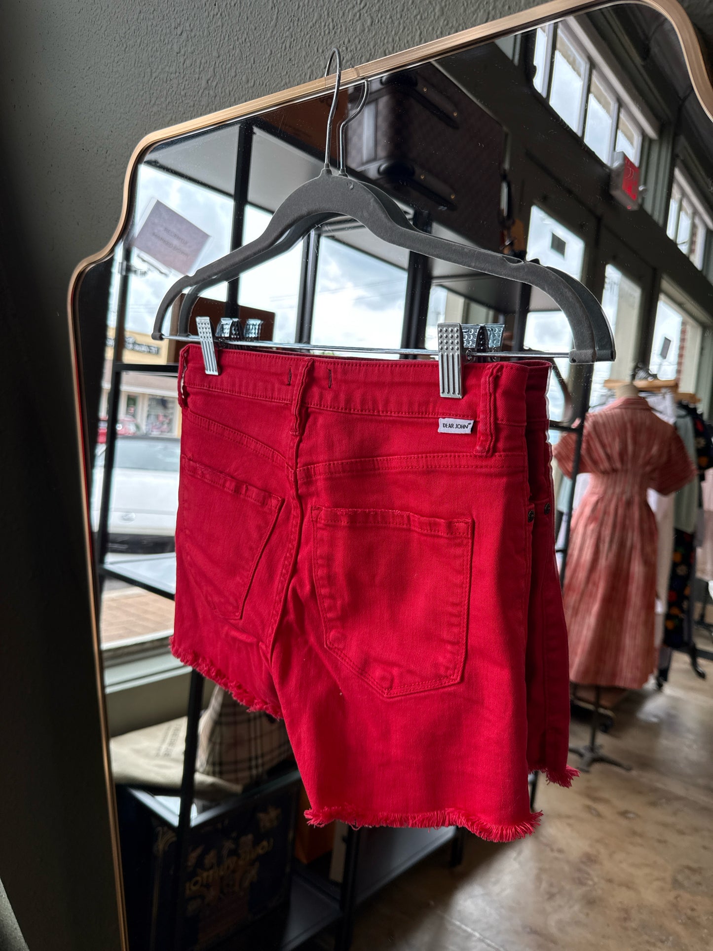 Dear John Size 24 Red Shorts