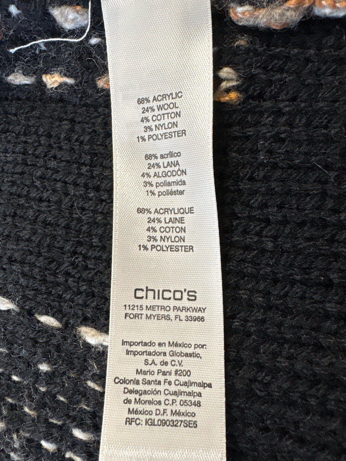 CHICO'S Size M multi Sweater