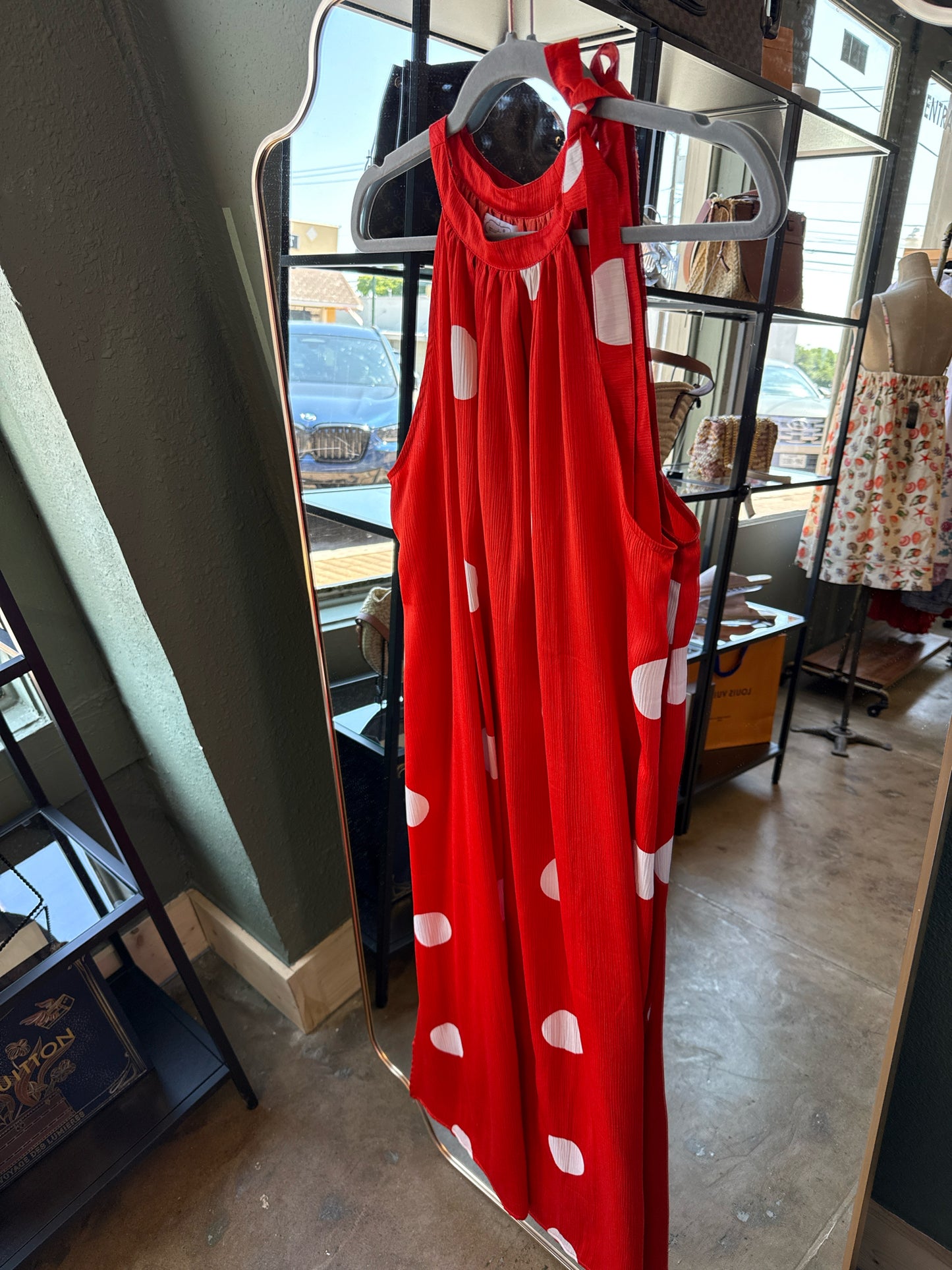 mudpie Size S/M Red Dress