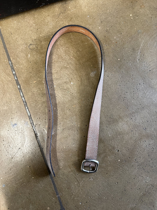 Fossil Brown/Silver Belt