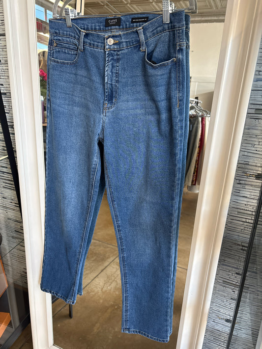 Curve Appeal Size 10 Medium Wash Jeans