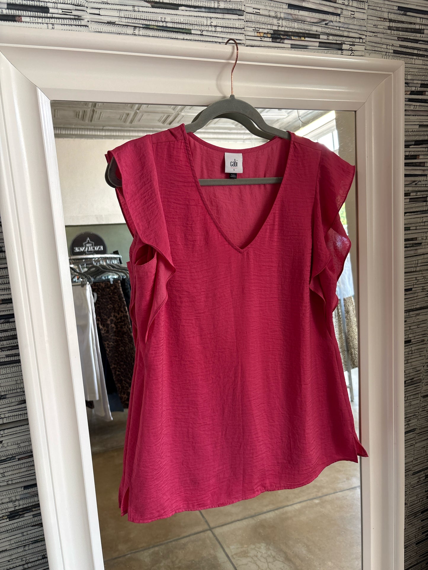 Cabi Size S Hot Pink Top