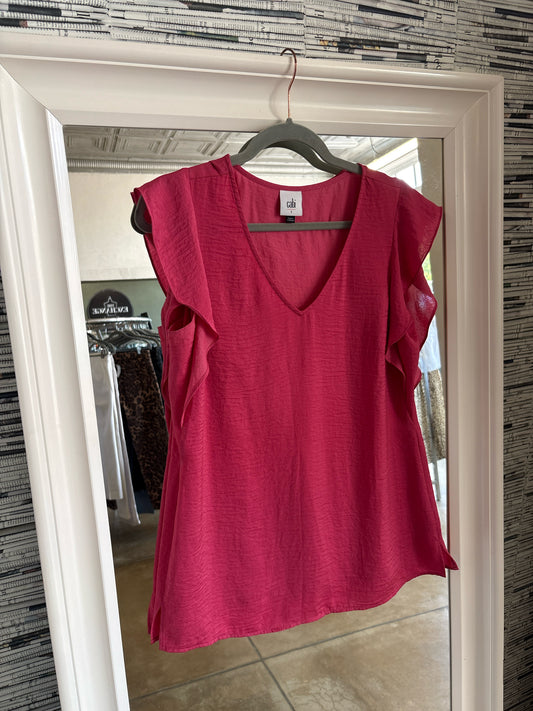Cabi Size S Hot Pink Top
