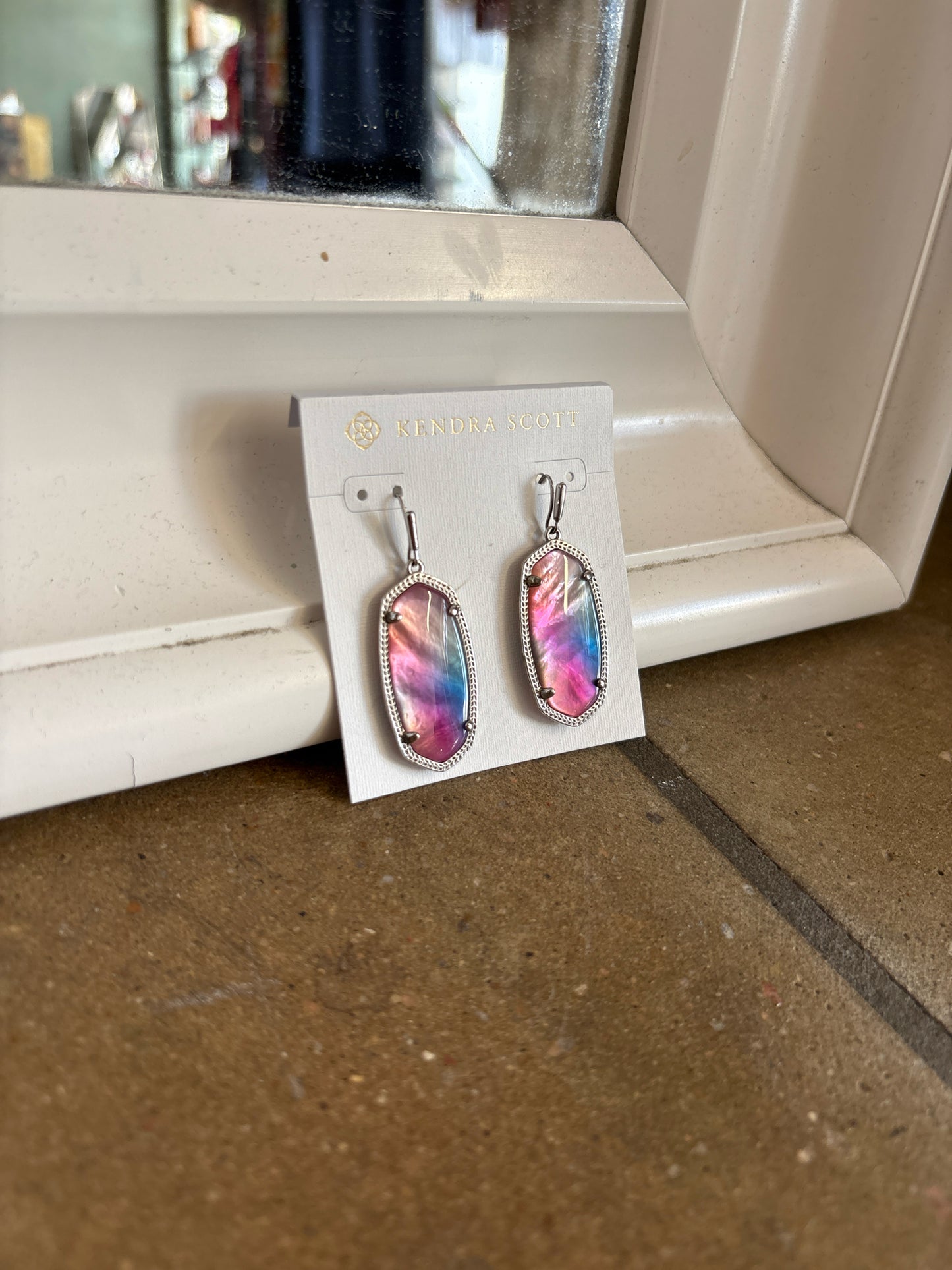 kendra Scott Silver/Multi Earrings
