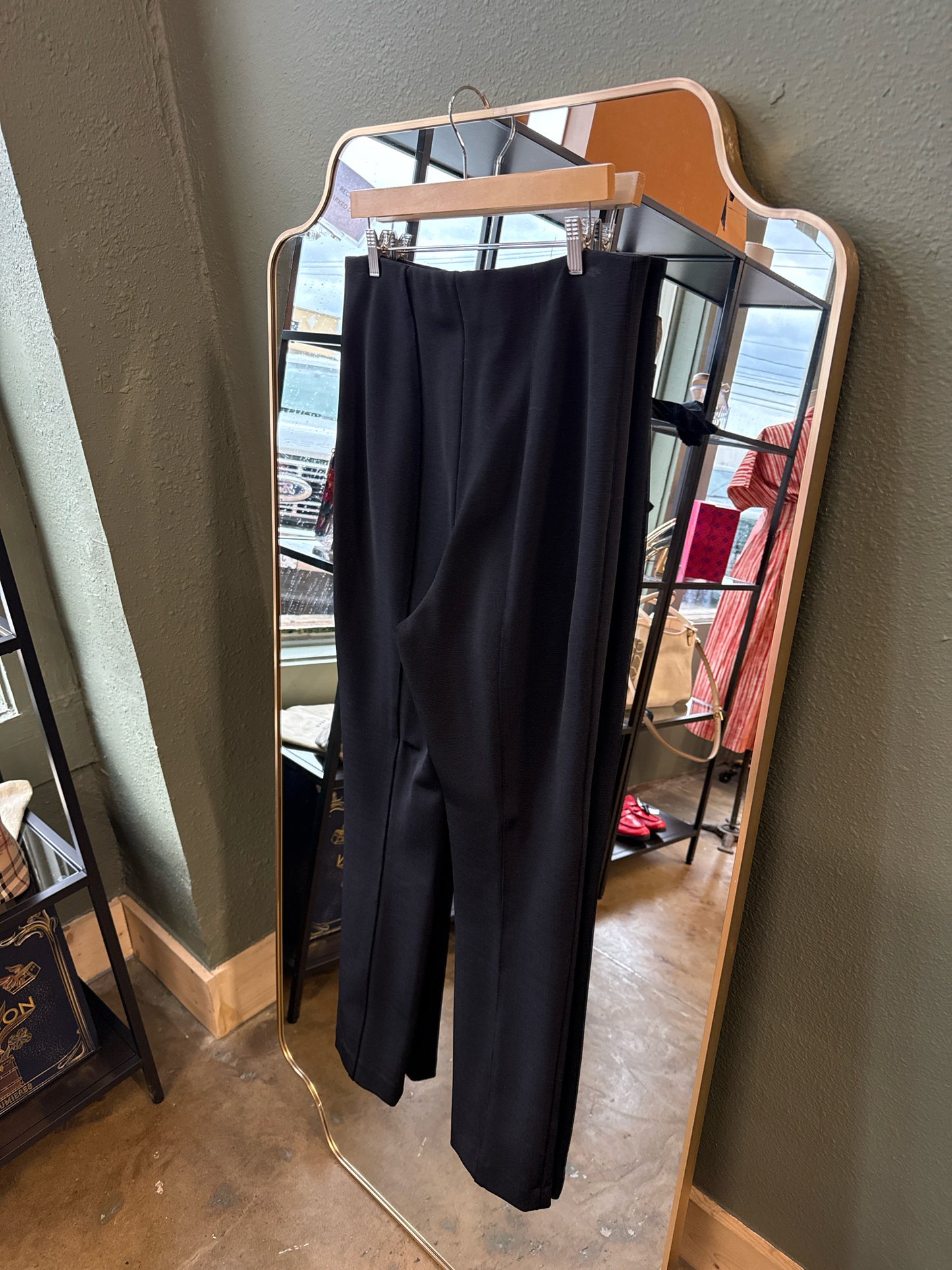 Diane VonFurstenberg Size 14 Black Pants