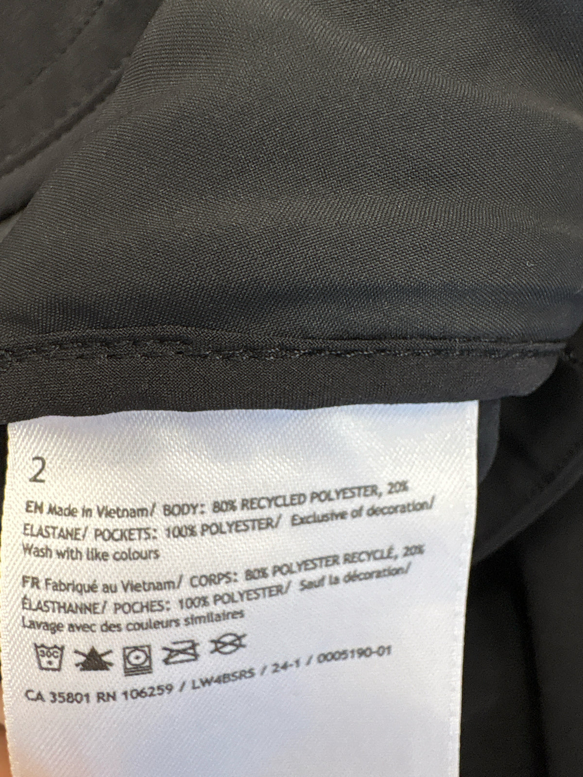 Lululemon Size 2 Black Jacket