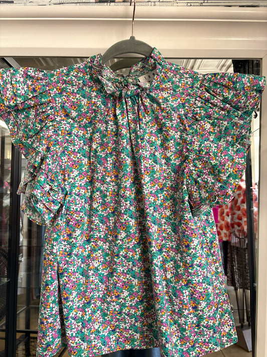 THML Size S multi Floral Top