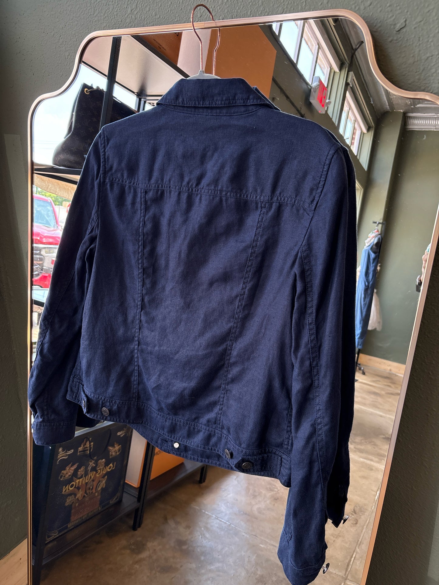 TALBOTS Size M Navy Jacket