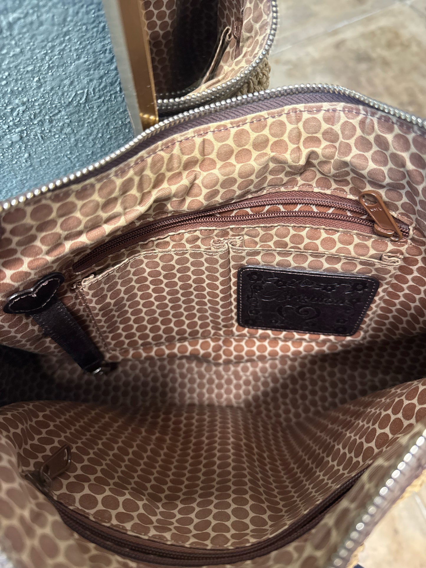 Brighton Tan/Brown Bag