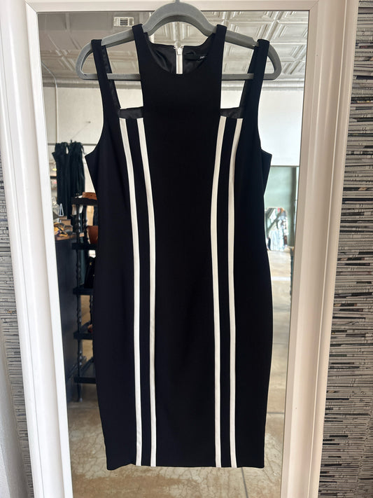 Jay Godfery Size 10 Black & Off White Dress